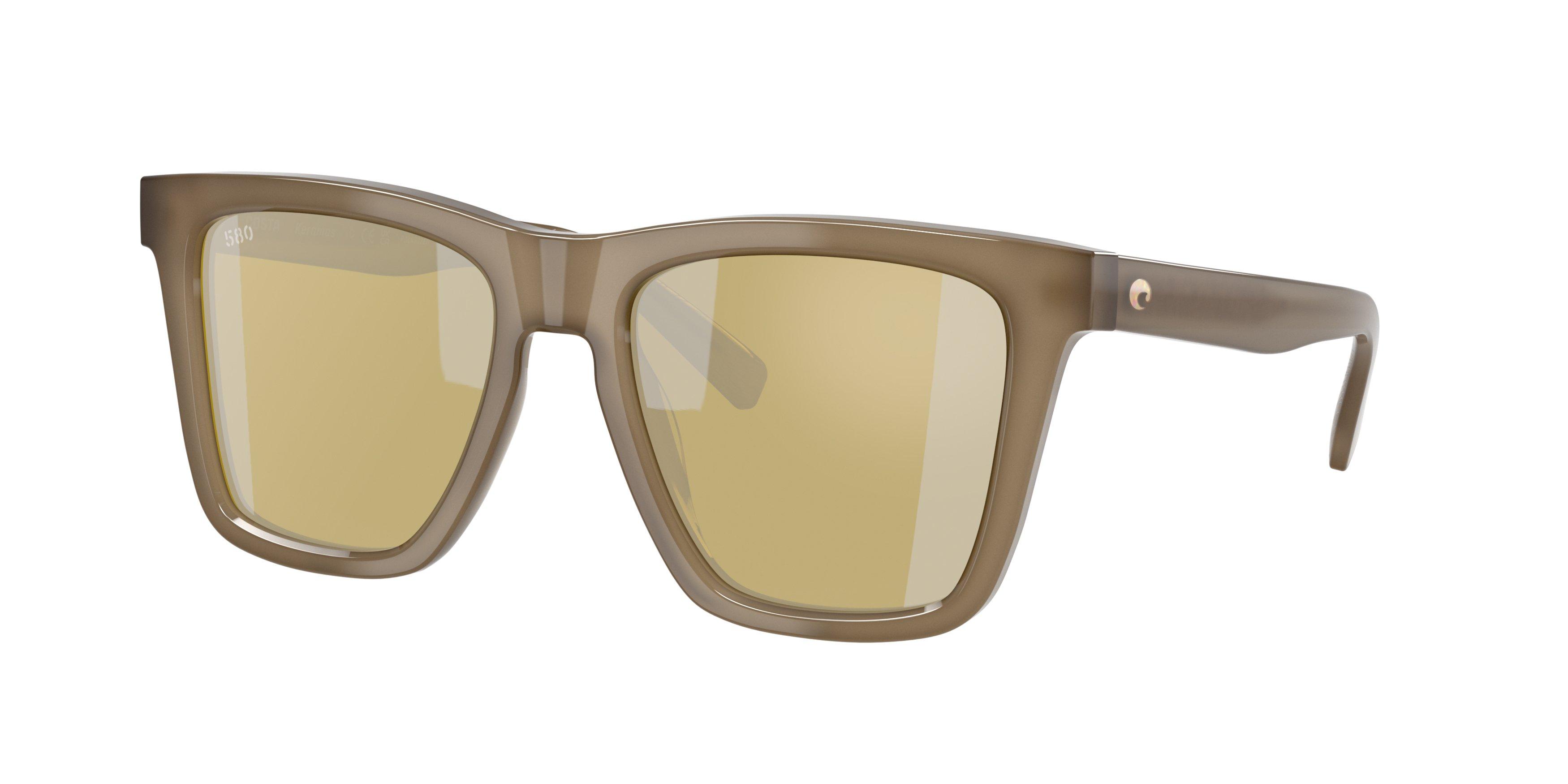 Costa Del Mar Keramas Sunrise Silver Mirror 580G Polarized Sunglasses - Seafoam - SEAFOAM Thumbnail View 1