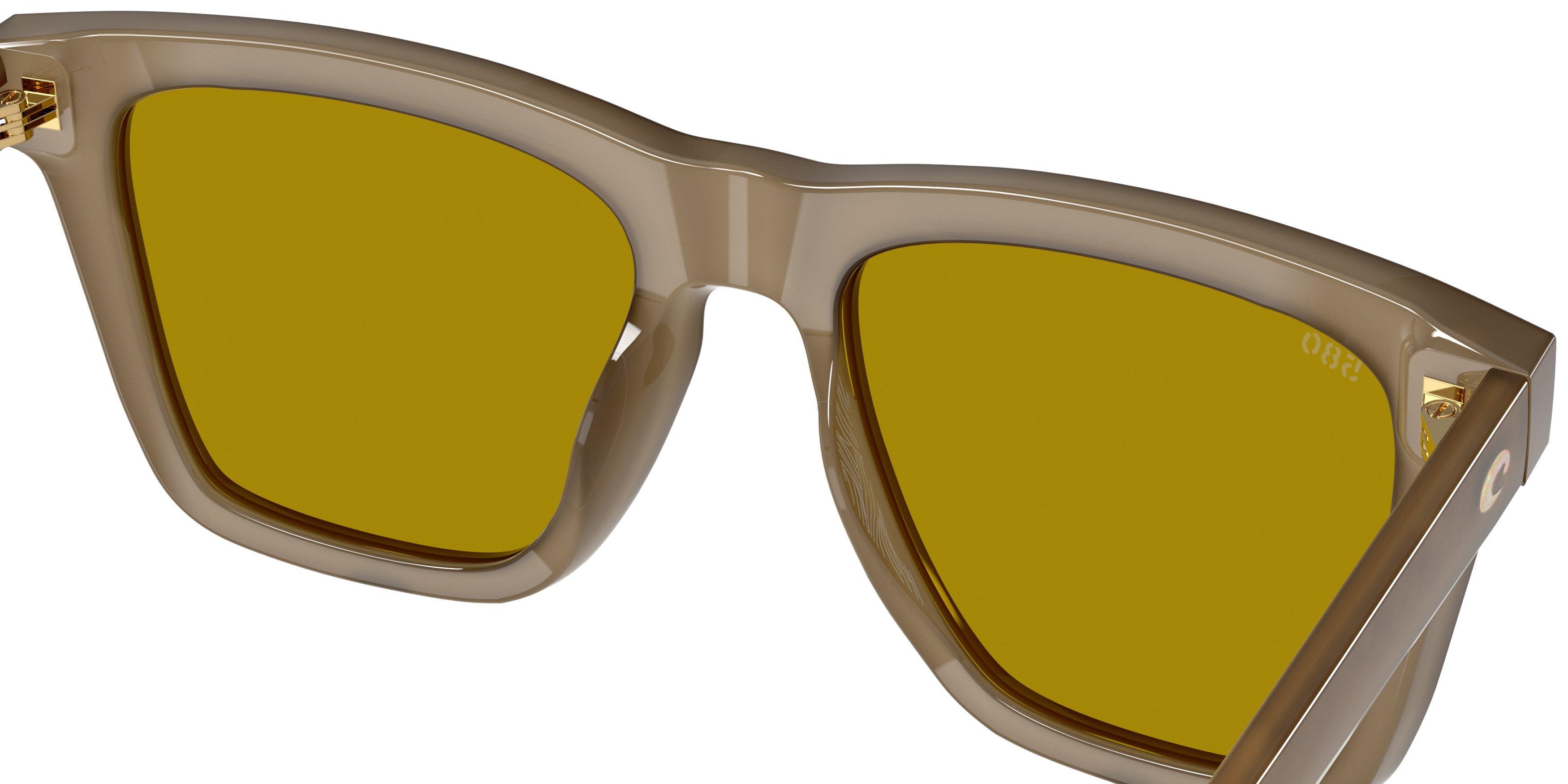 Costa Del Mar Keramas Sunrise Silver Mirror 580G Polarized Sunglasses - Seafoam - SEAFOAM Thumbnail View 6