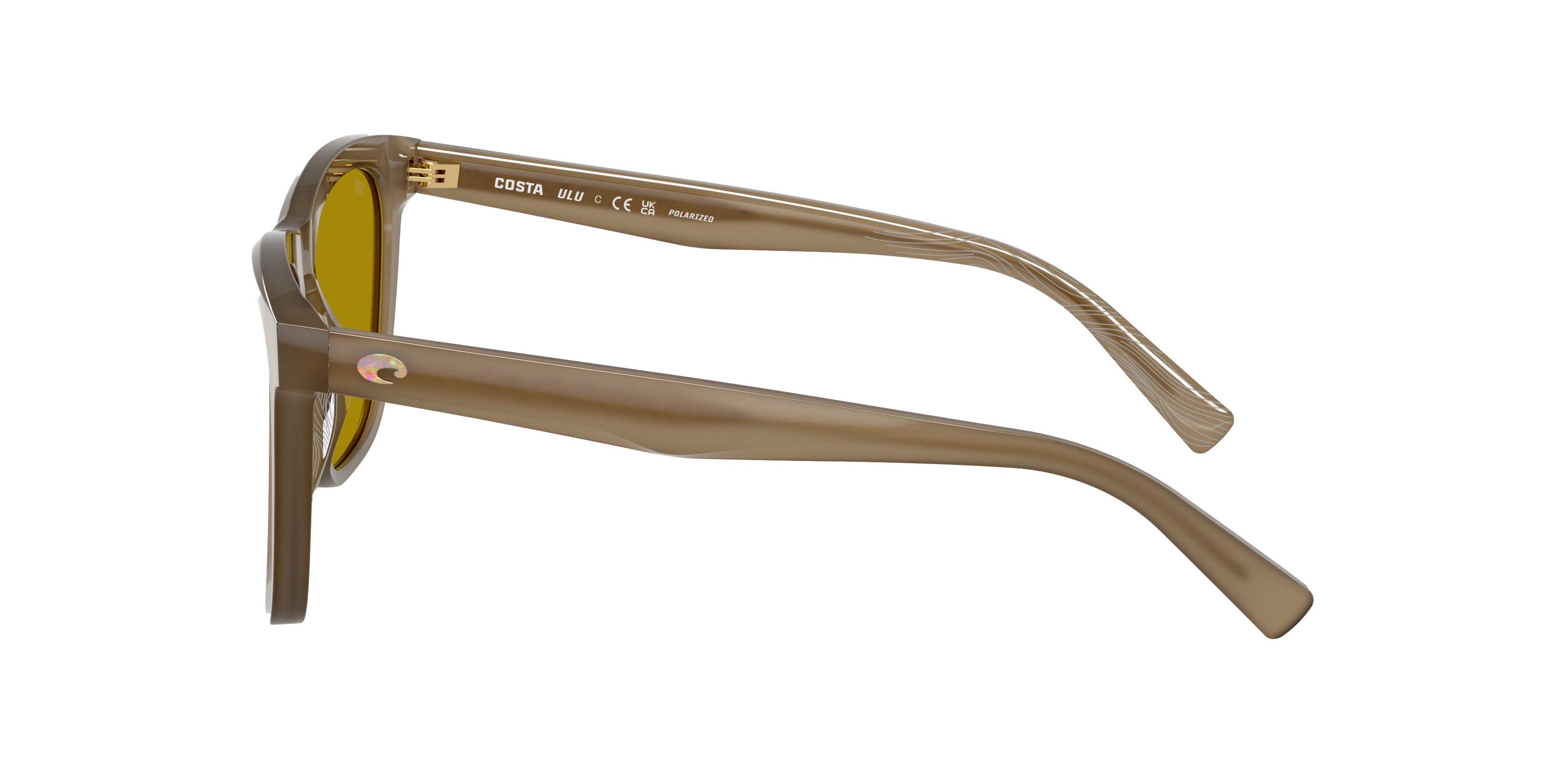 Costa Del Mar Ulu Sunrise Silver Mirror 580G Polarized Sunglasses - Seafoam - SEAFOAM Thumbnail View 4