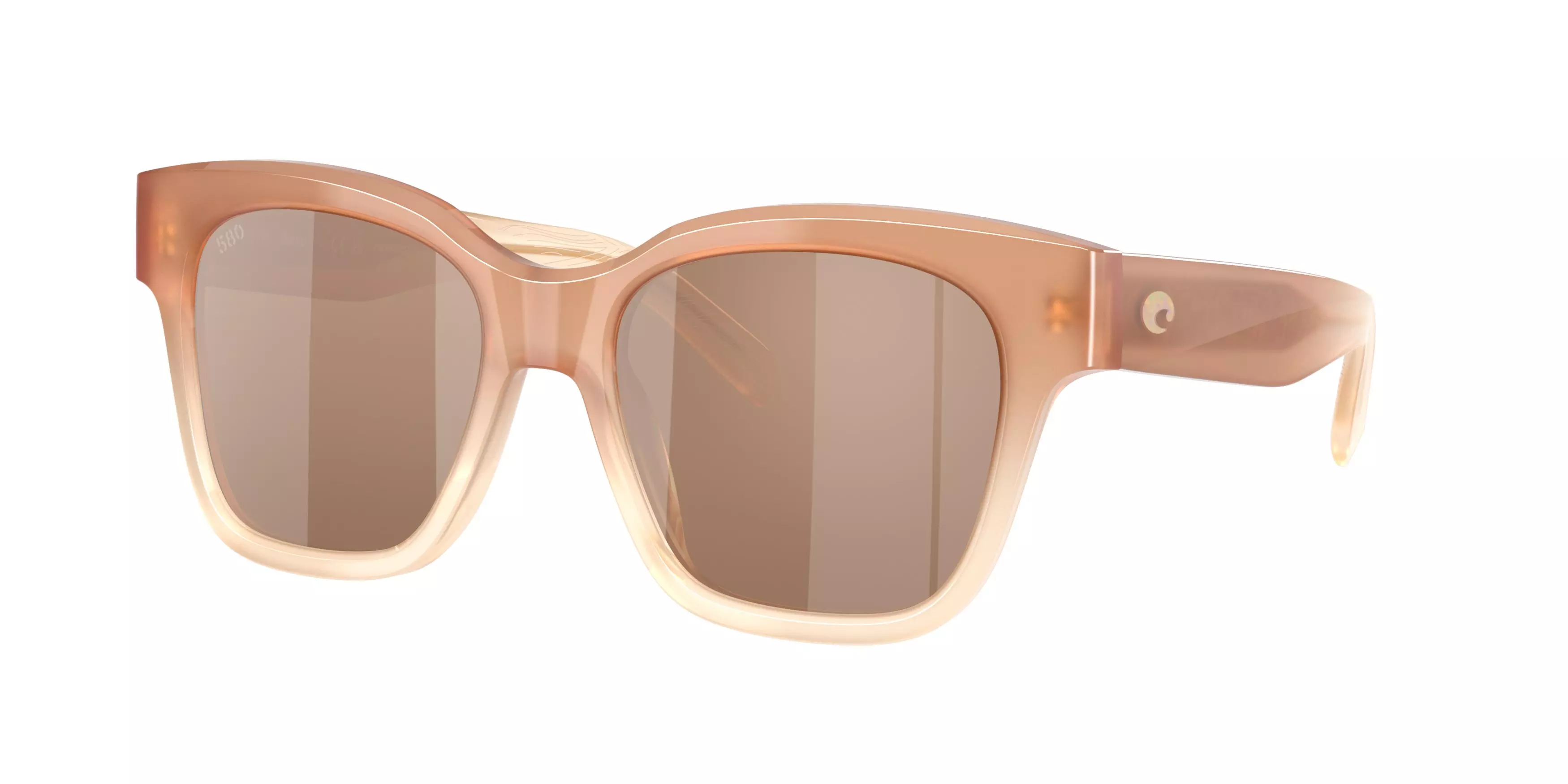 Costa Del Mar Nusa Copper Silver Mirror 580G Polarized Sunglasses - Sandbar - SAND