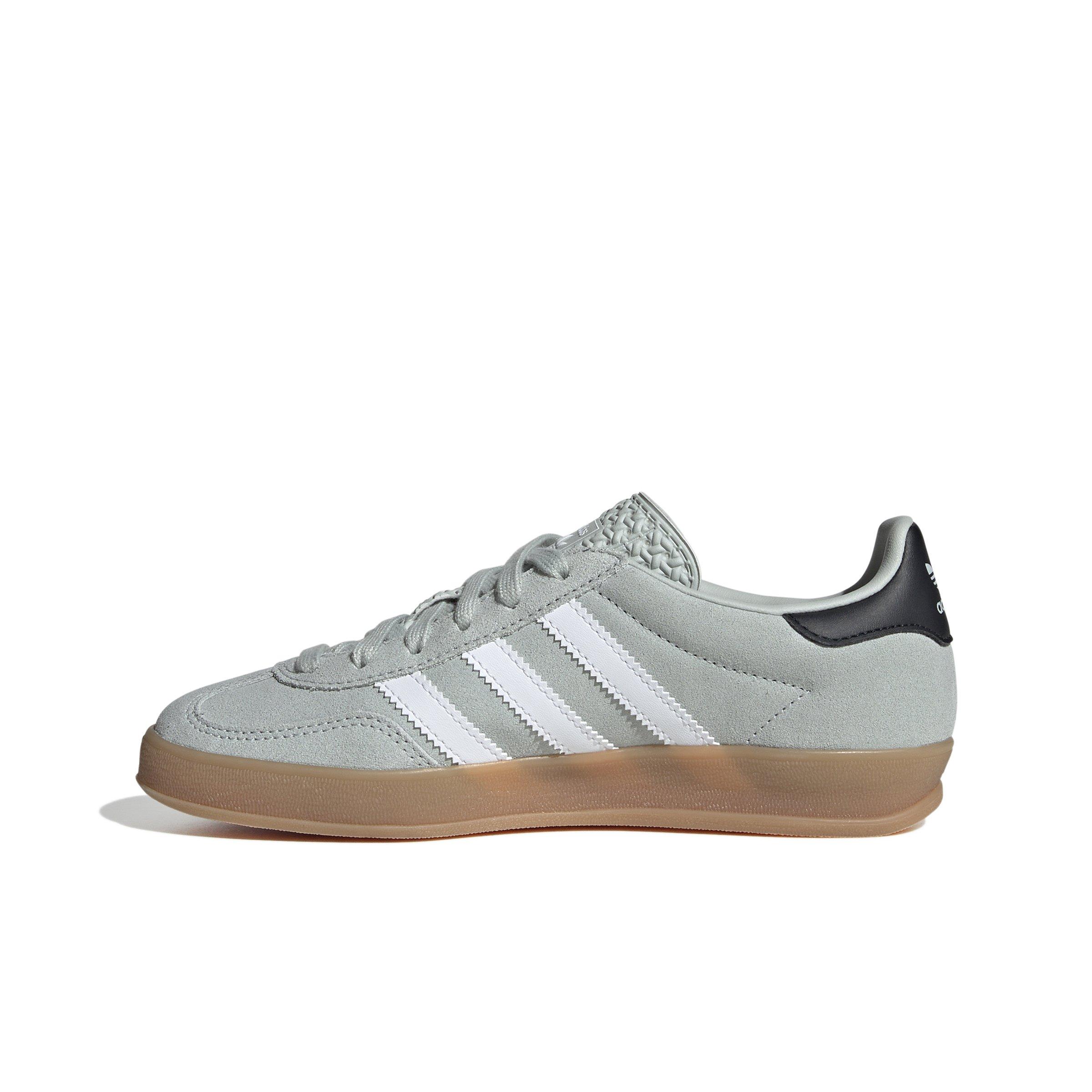 adidas Originals Gazelle Grade School Girls' "Wonder Silver/Ftwr White/Core Black" Shoe