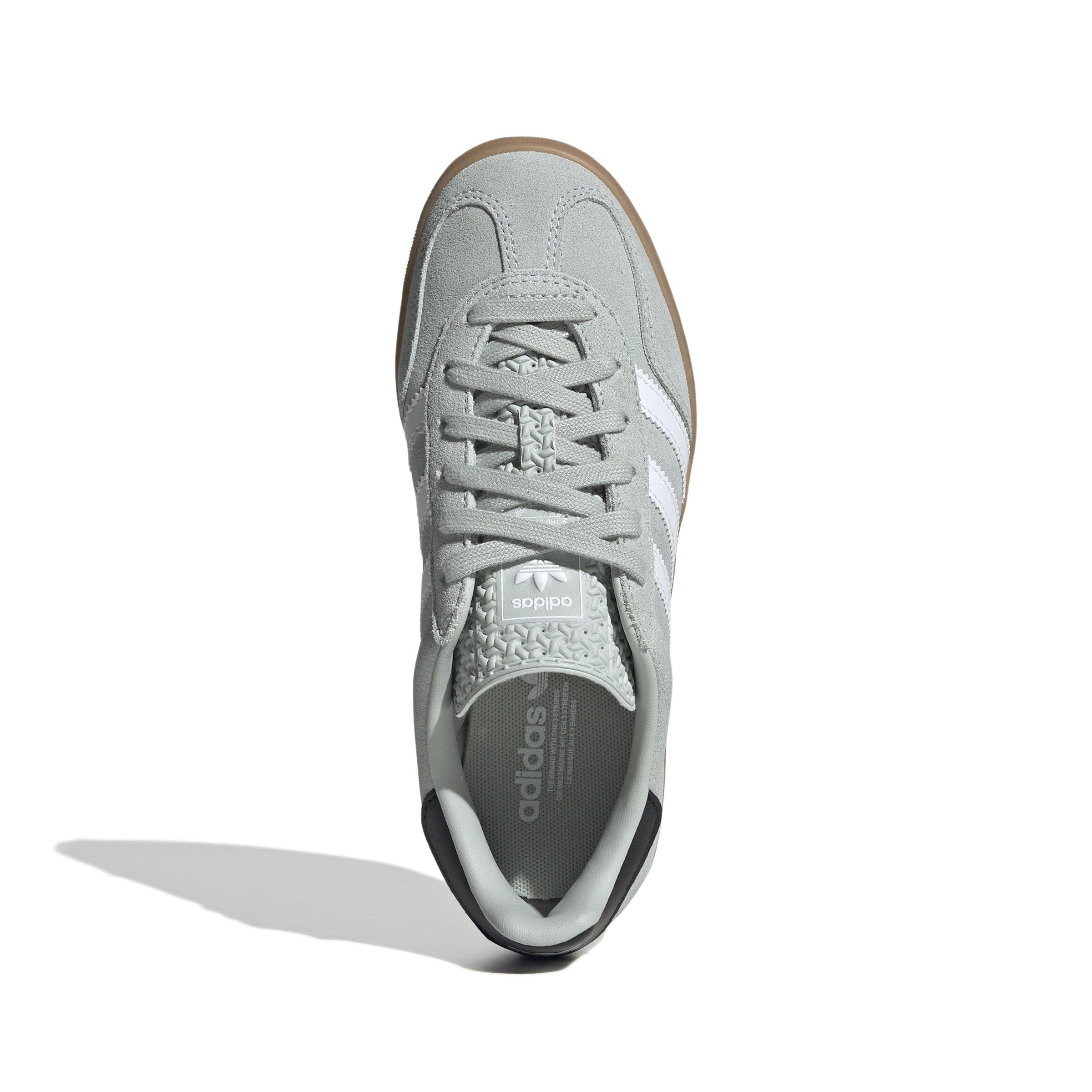 adidas Originals Gazelle Grade School Girls' "Wonder Silver/Ftwr White/Core Black" Shoe