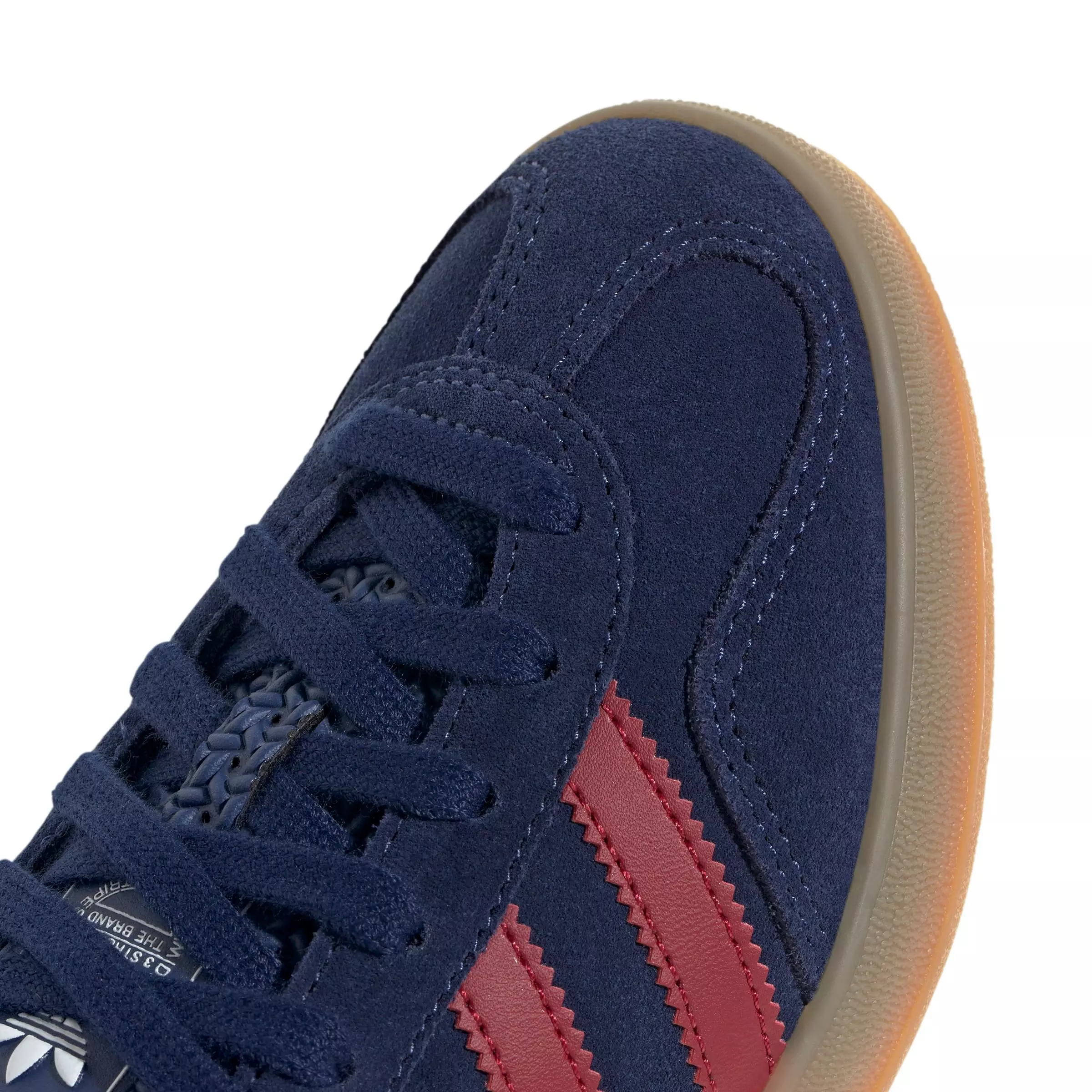 adidas Originals Gazelle "Dark Blue/Team Victory Red/Ftwr White" Grade School Boys' Shoe - DK BLUE/RED/WHITE