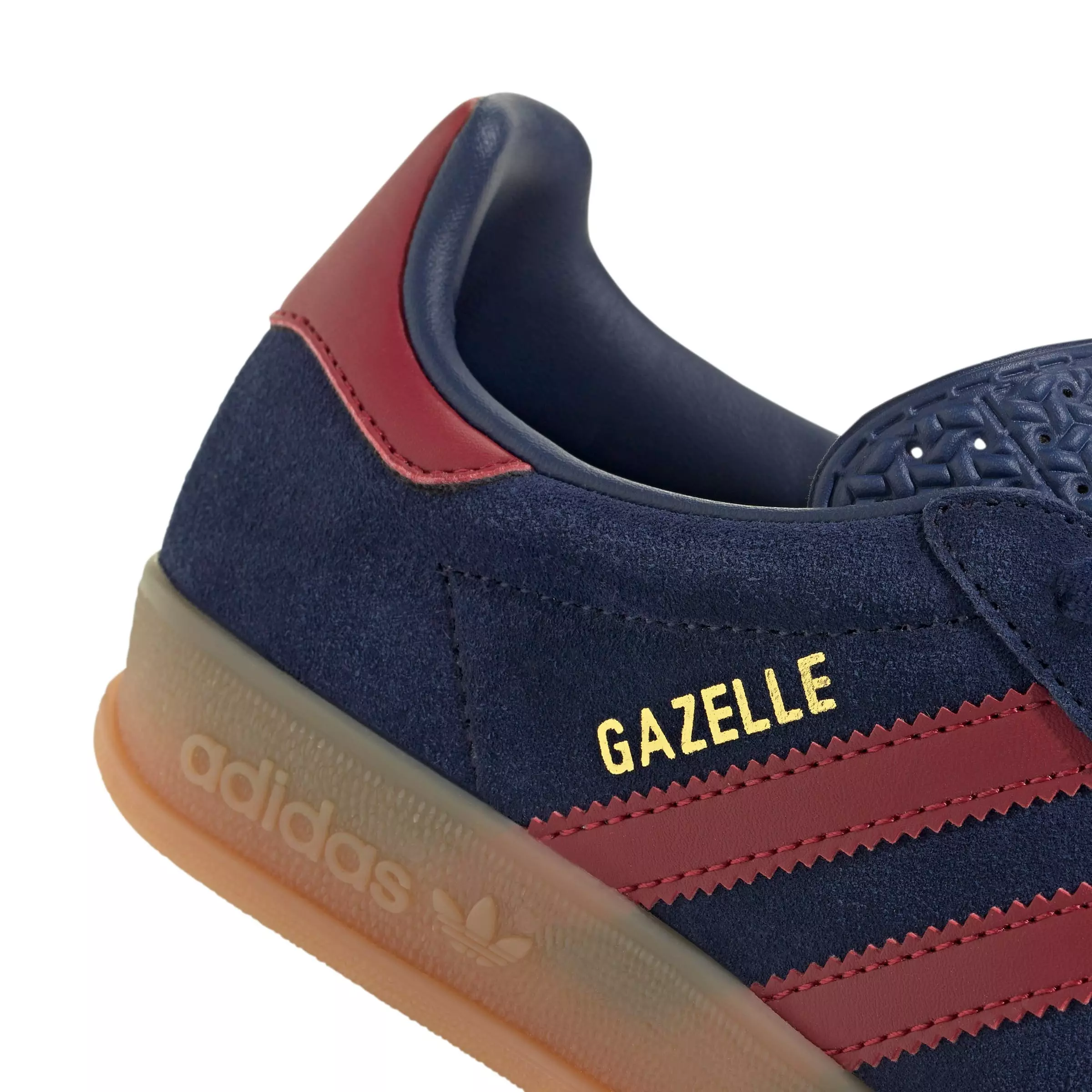 adidas Originals Gazelle "Dark Blue/Team Victory Red/Ftwr White" Grade School Boys' Shoe - DK BLUE/RED/WHITE