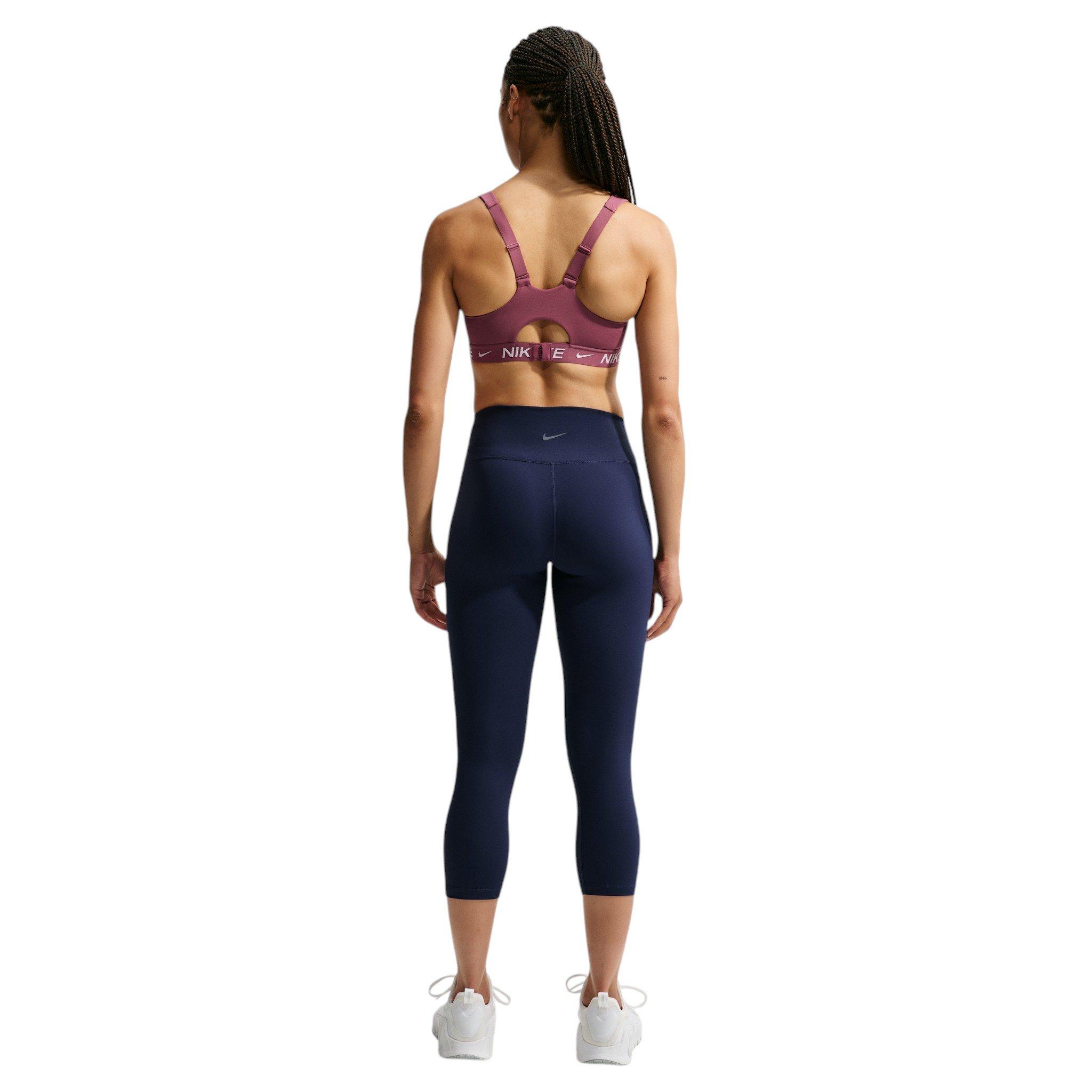 Nike Women's Indy High Support Padded Adjustable Sports Bra - Pink Smoke - PINK SMOKE