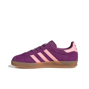 adidas Originals Gazelle "Rich Mauve/Glow Pink/Ftwr White" Grade School Girls' Shoe