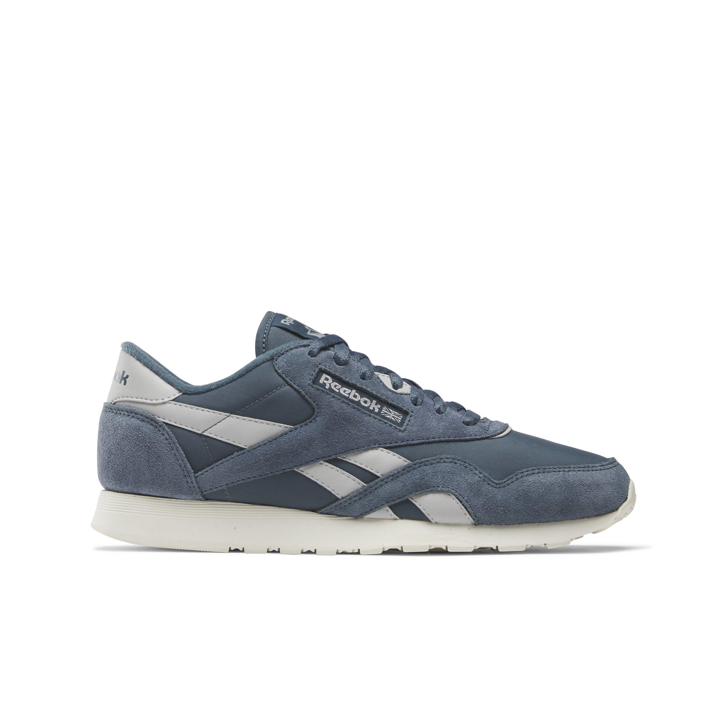 Reebok Classic Nylon "Hoops Blue/Steely Fog/Vintage Chalk" Men's Shoe - BLUE/FOG/CHALK Thumbnail View 1