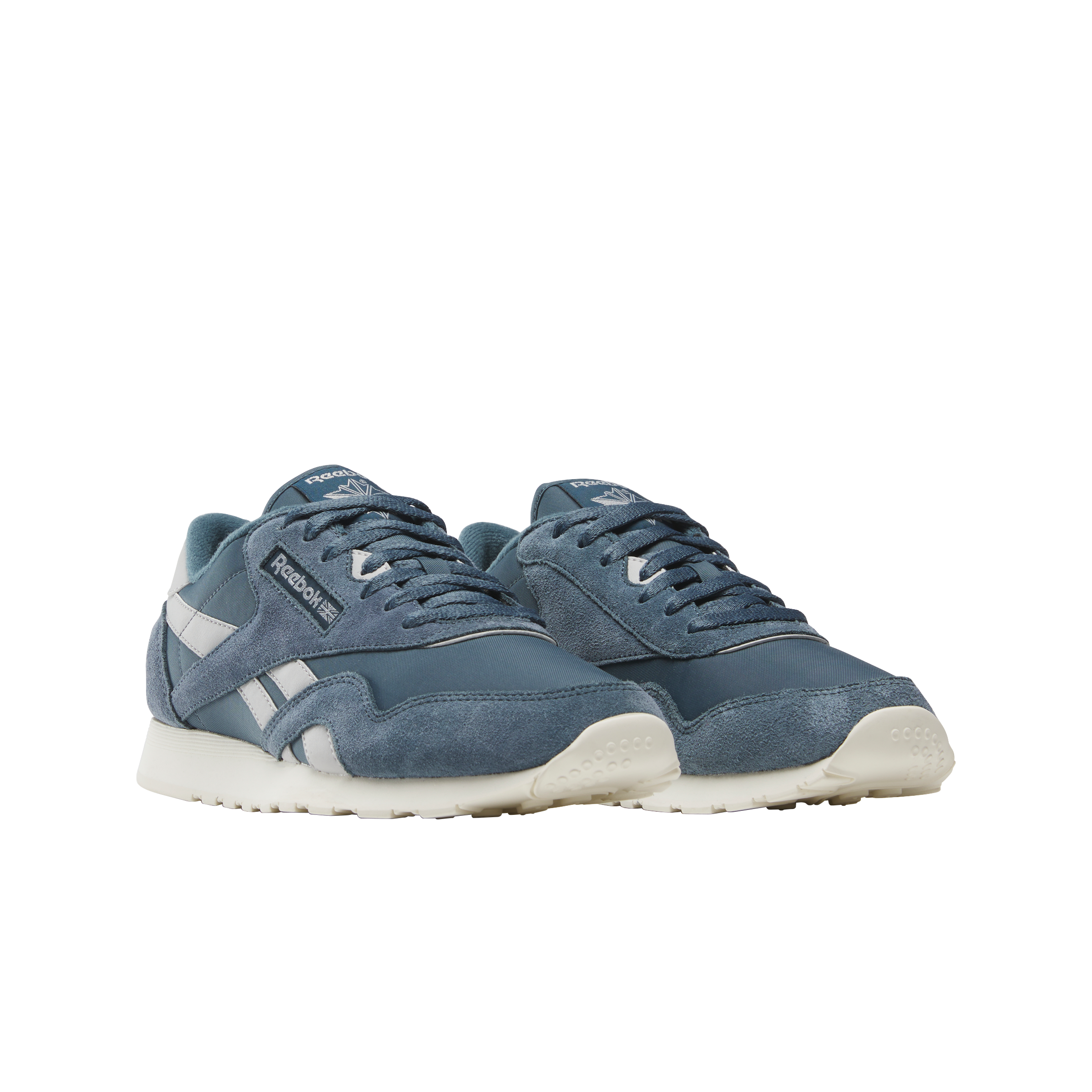 Reebok Classic Nylon "Hoops Blue/Steely Fog/Vintage Chalk" Men's Shoe - BLUE/FOG/CHALK Thumbnail View 2