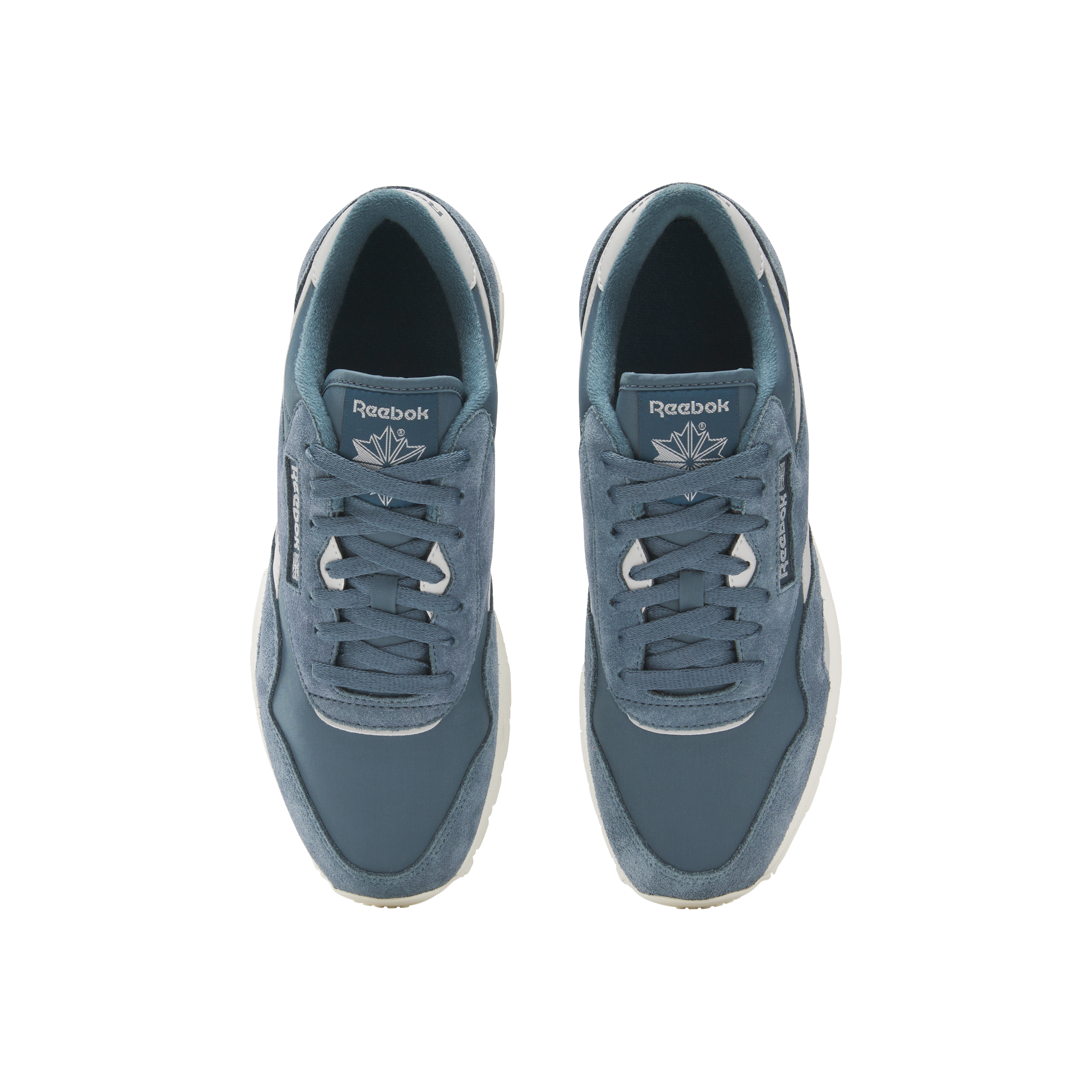 Reebok Classic Nylon "Hoops Blue/Steely Fog/Vintage Chalk" Men's Shoe - BLUE/FOG/CHALK Thumbnail View 4