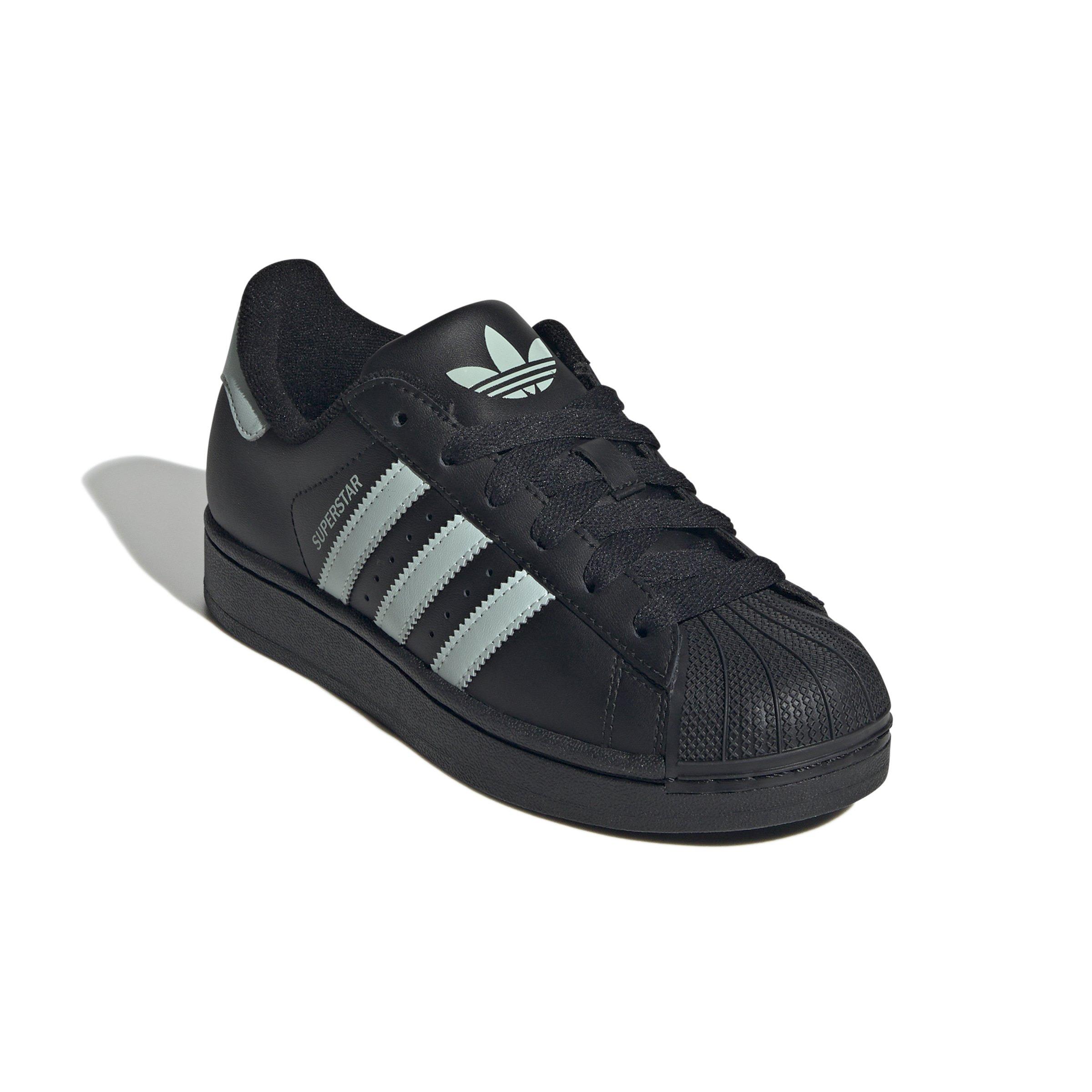 adidas Originals Superstar II Grade School Boys' "Core Black/Ash Green/Ash Green" Shoe