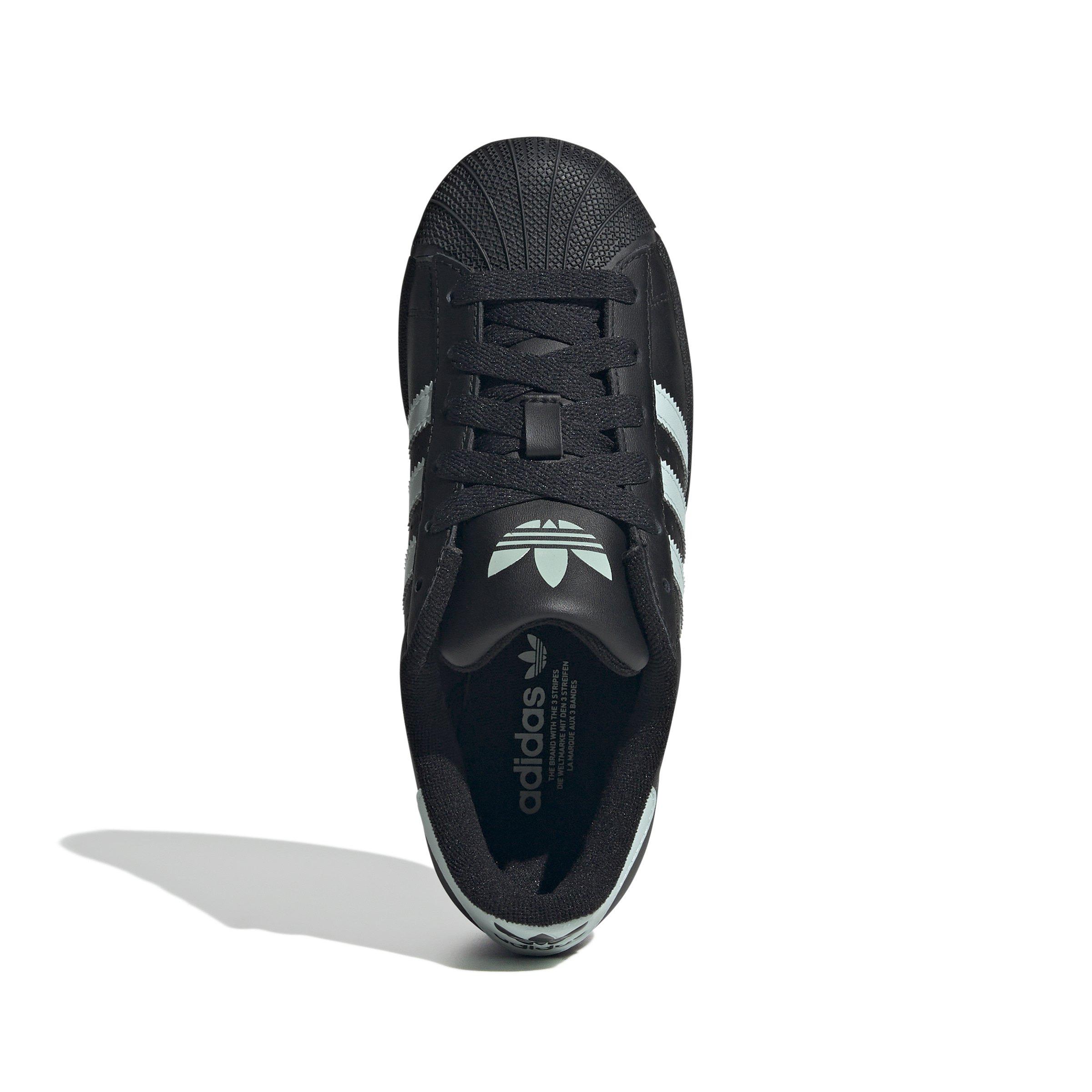 adidas Originals Superstar II Grade School Boys' "Core Black/Ash Green/Ash Green" Shoe