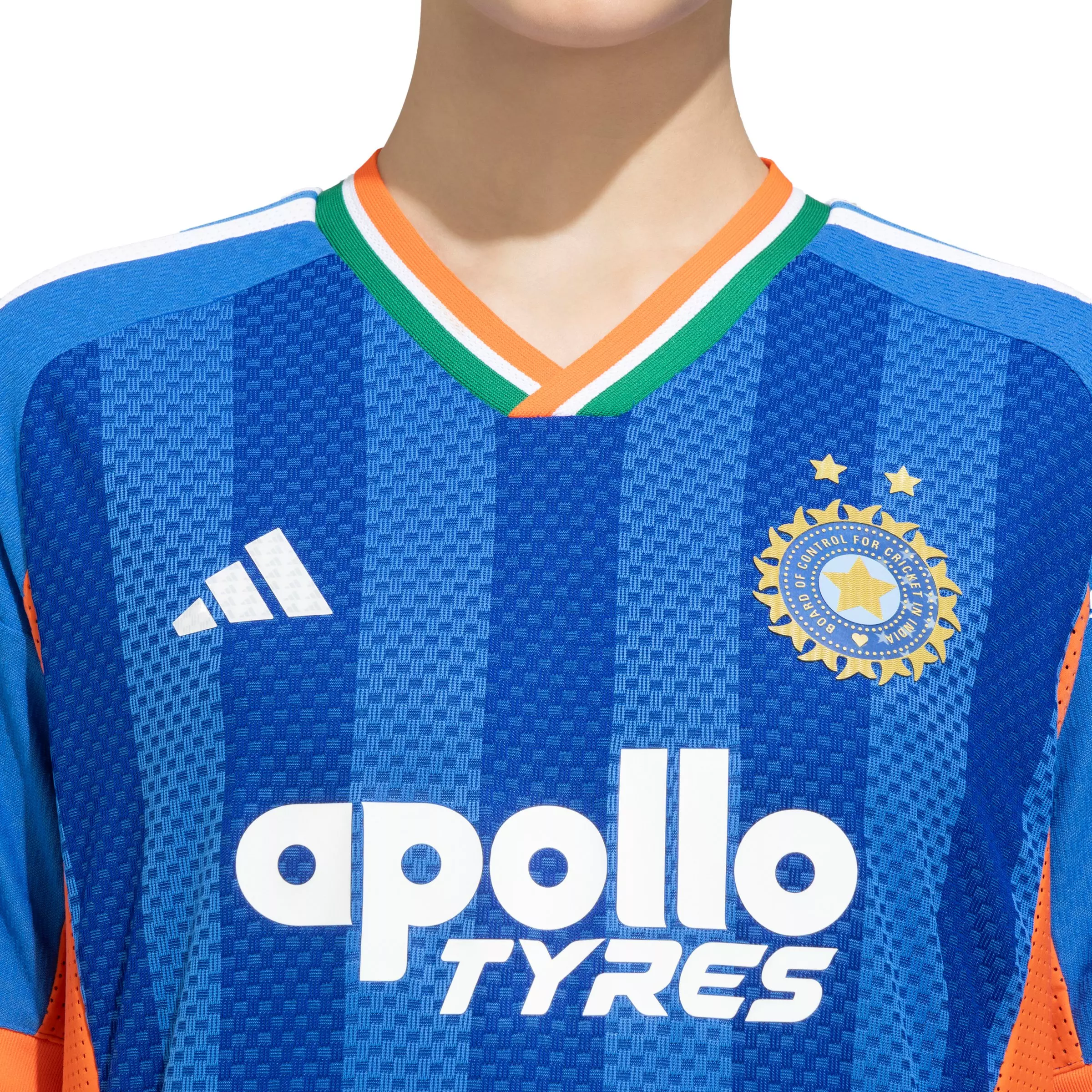 adidas Women's India Cricket Half Sleeve Jersey 2026 - Royal - ROYAL