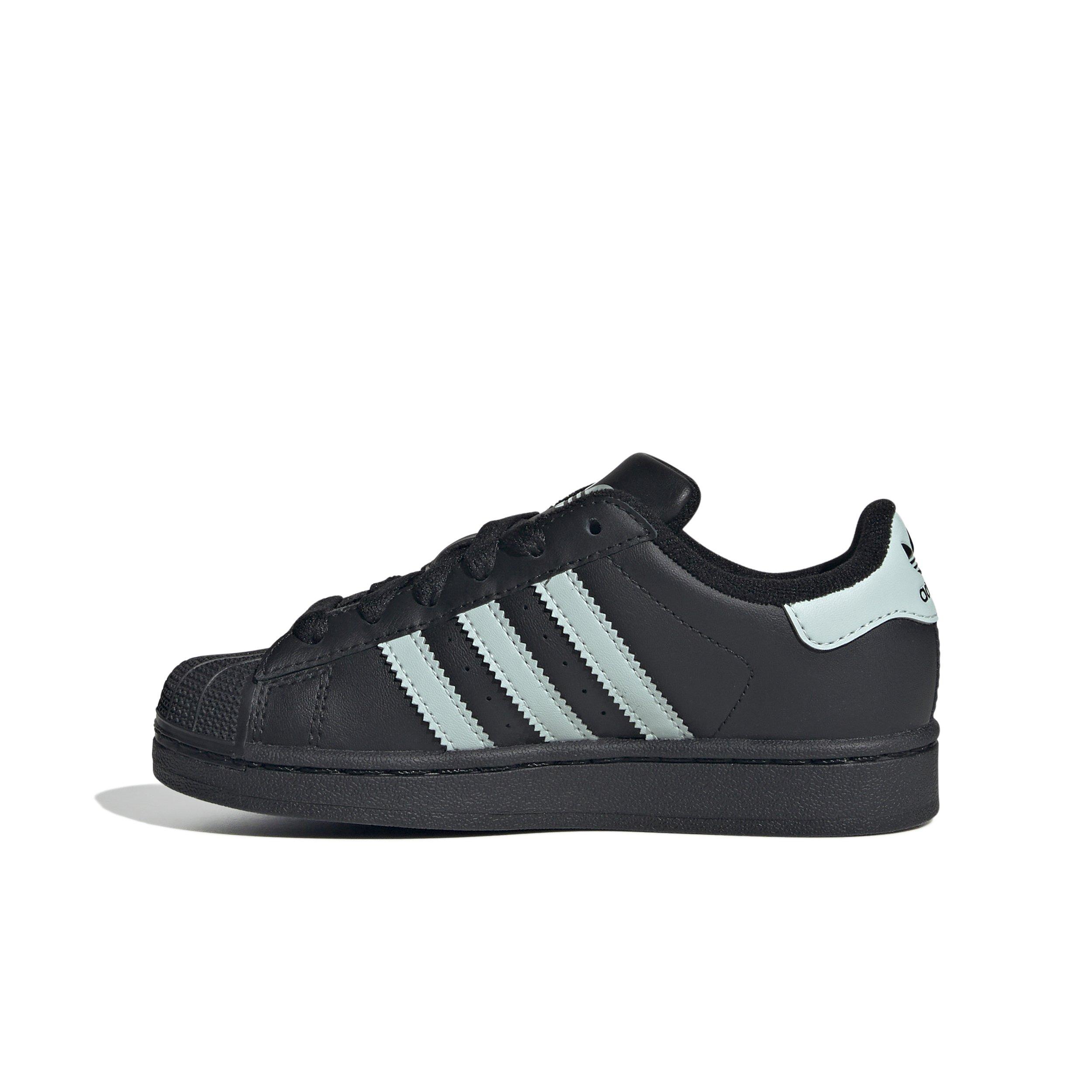 adidas Originals Superstar II "Core Black/Ash Green/Ash Green" Preschool Boys' Shoe - BLACK/GREEN/GREEN Thumbnail View 2