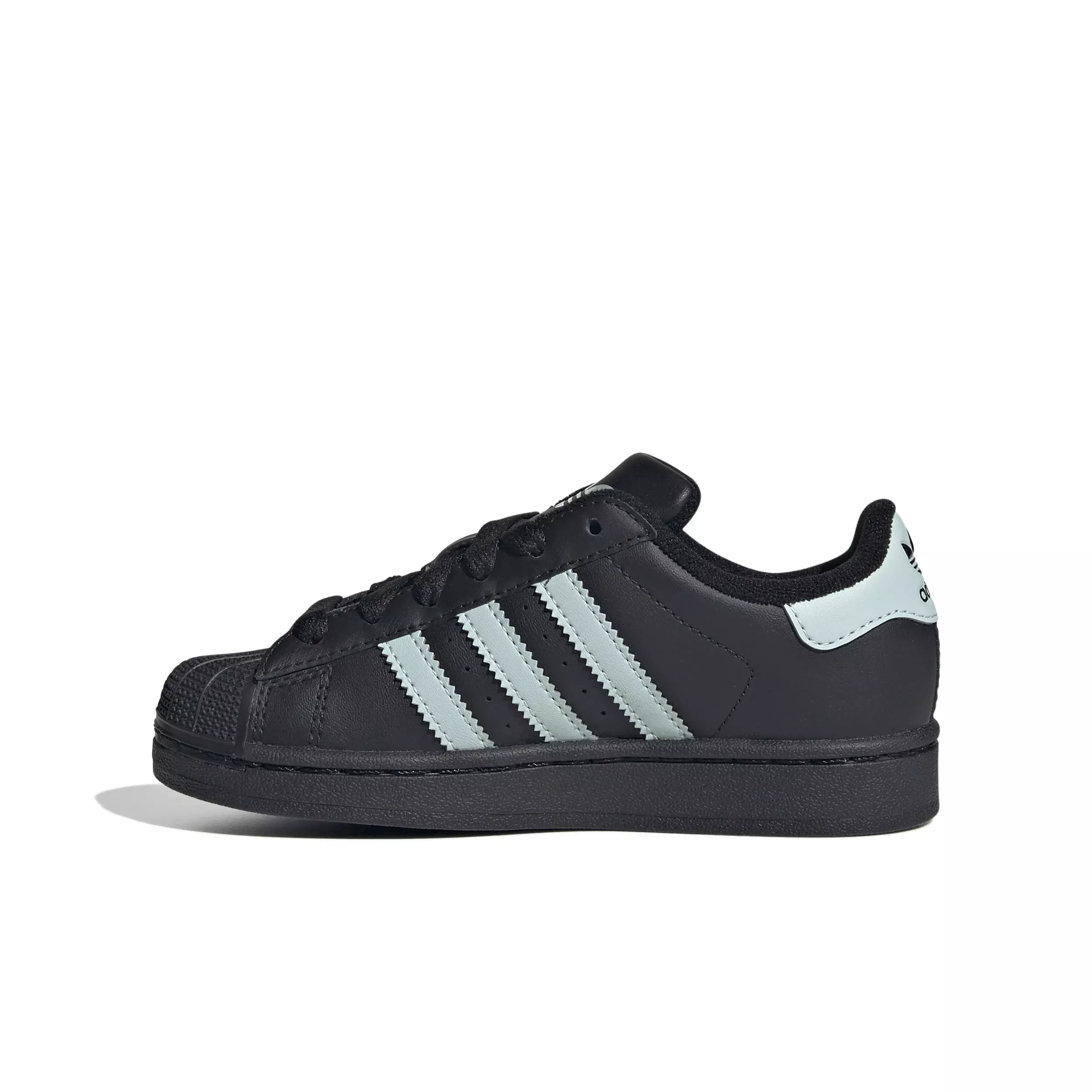 adidas Originals Superstar II "Core Black/Ash Green/Ash Green" Preschool Boys' Shoe - BLACK/GREEN/GREEN
