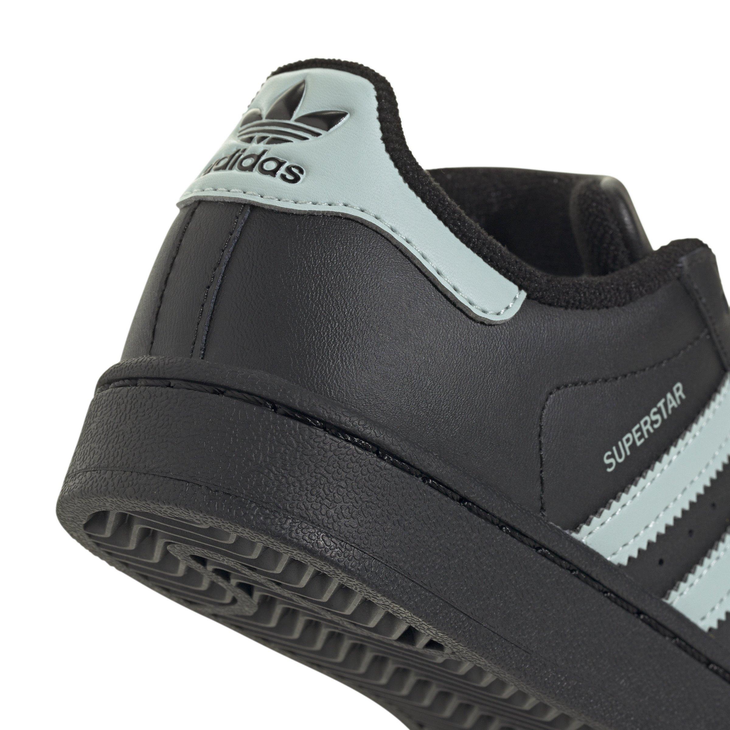 adidas Originals Superstar II "Core Black/Ash Green/Ash Green" Preschool Boys' Shoe - BLACK/GREEN/GREEN Thumbnail View 7