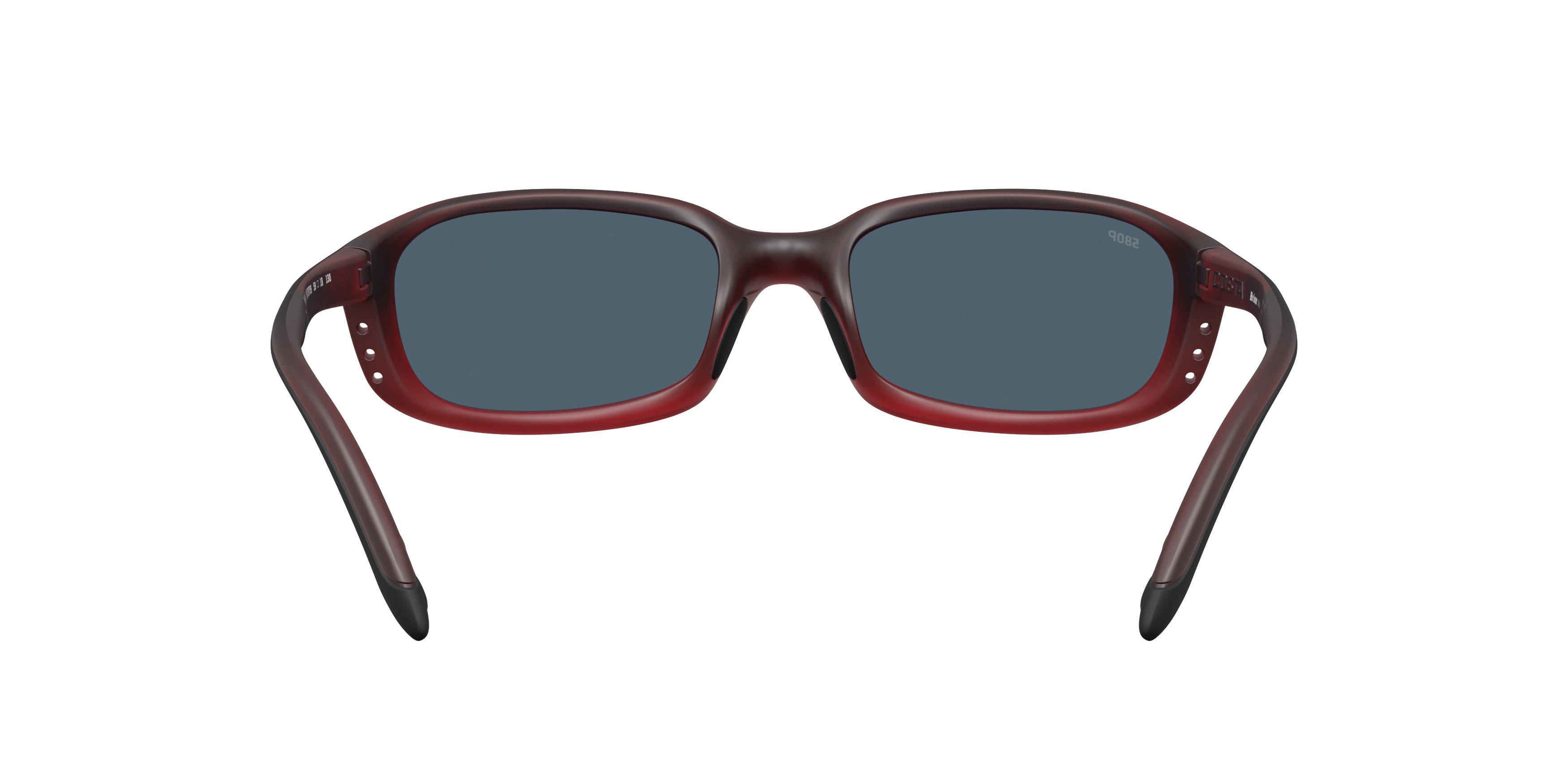 Costa Del Mar Brine Grey 580P Polarized Sunglasses - Red Sky - RED/GREY Thumbnail View 3
