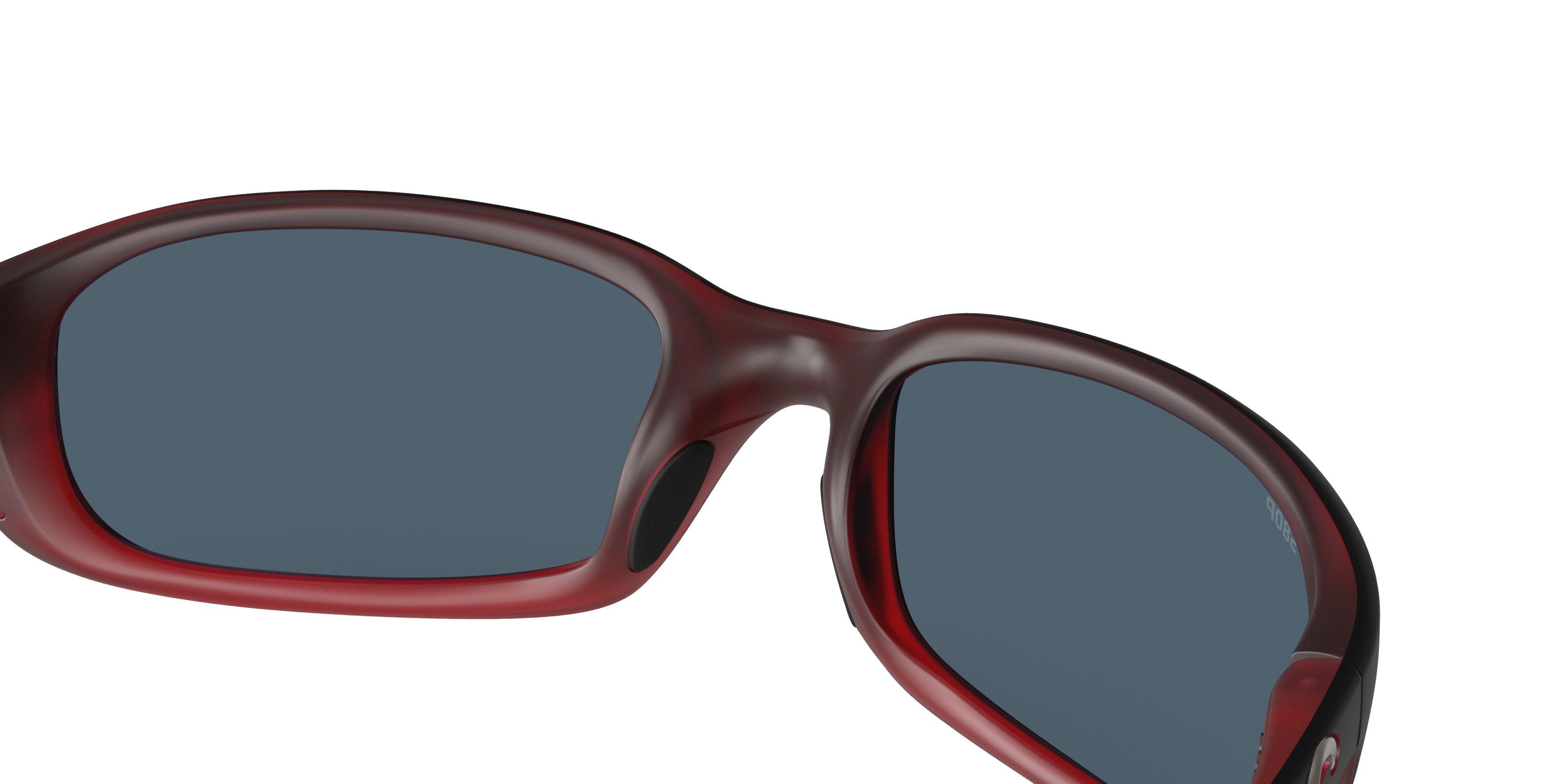 Costa Del Mar Brine Grey 580P Polarized Sunglasses - Red Sky - RED/GREY Thumbnail View 5