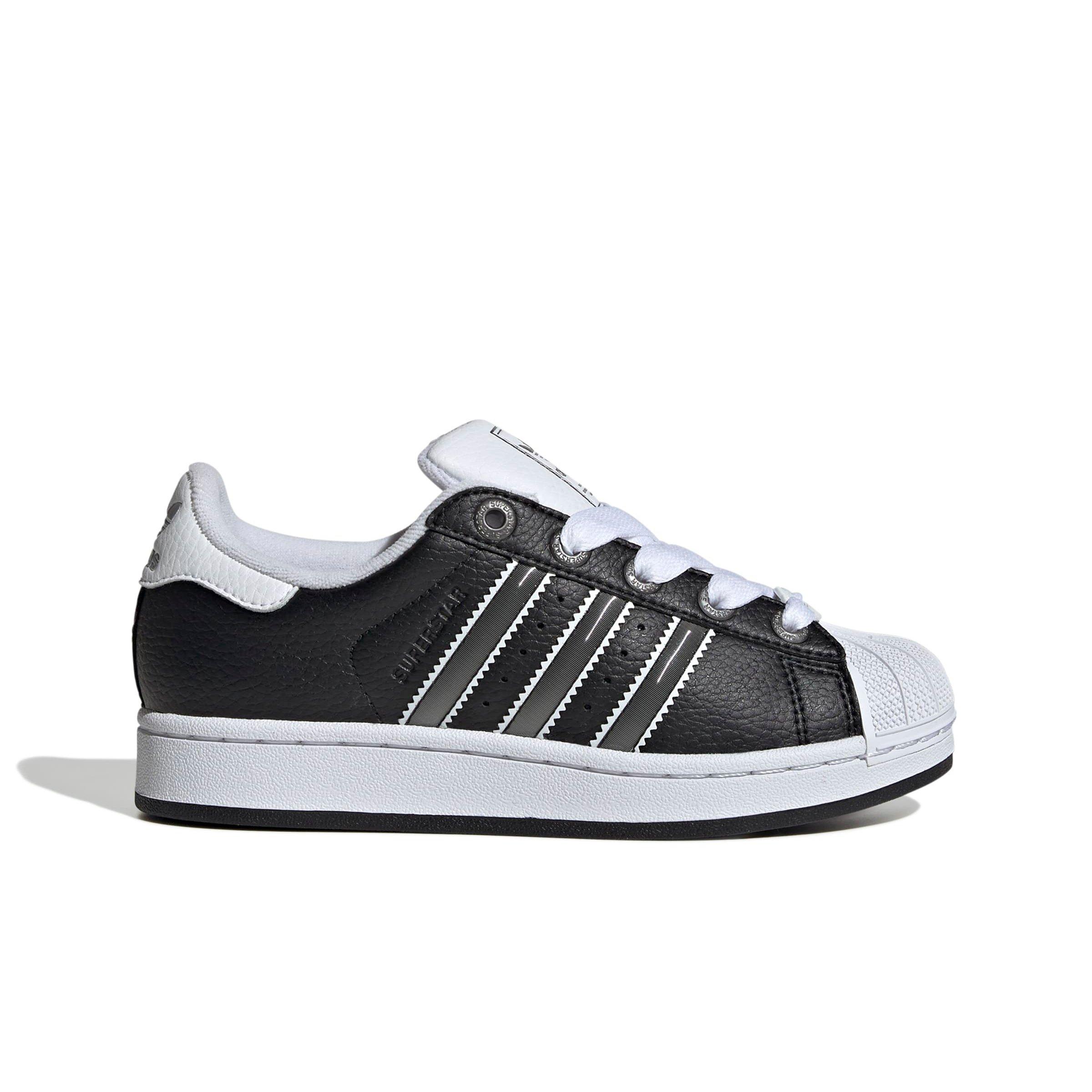 adidas Originals Superstar II Grade School Boys' "Core Black/Matte Silver/Ftwr White" Shoe