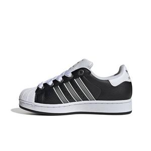 adidas Originals Superstar II "Core Black/Matte Silver/Ftwr White" Grade School Boys' Shoe
