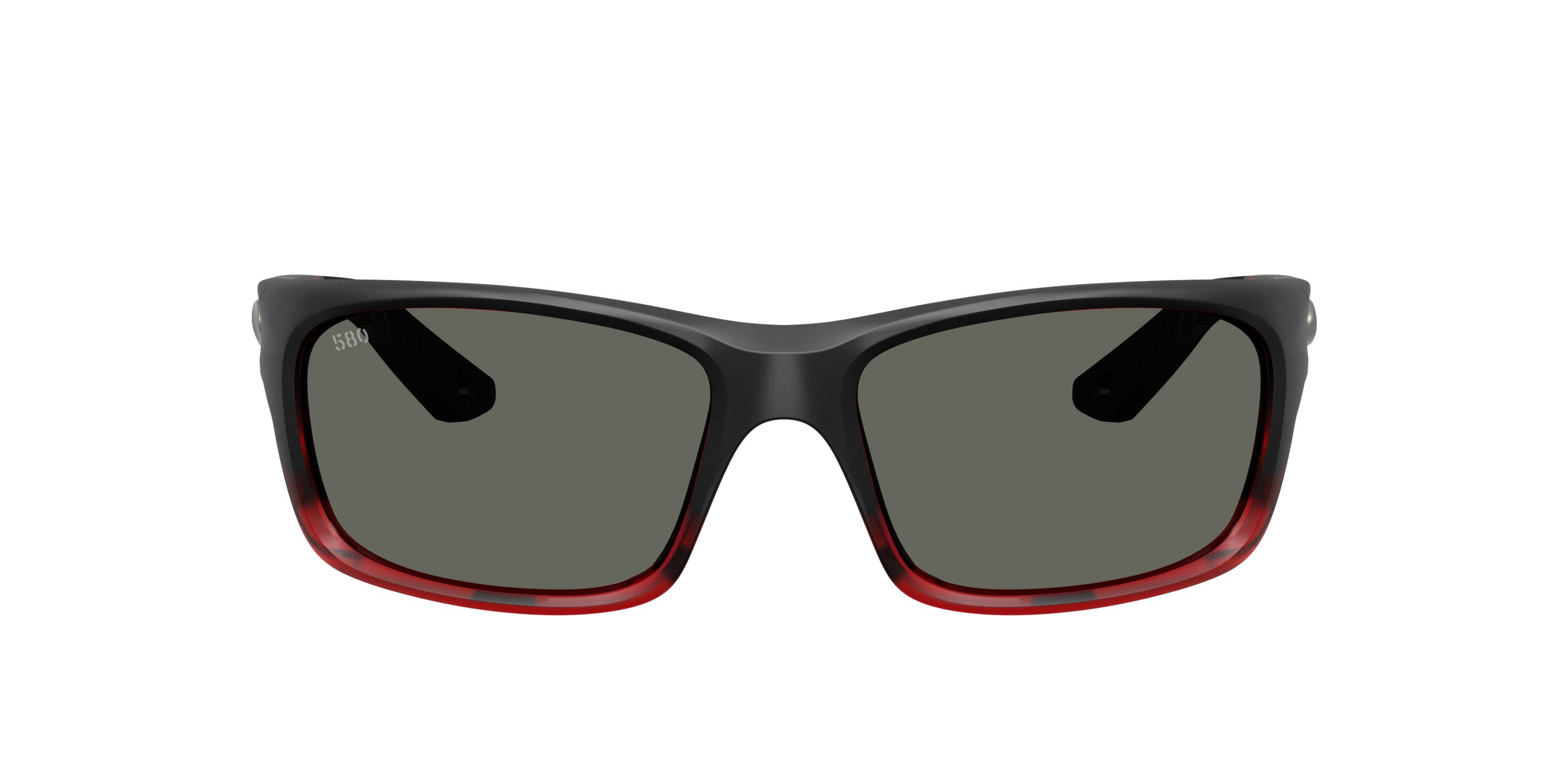Costa Del Mar Jose Pro Grey 580G Polarized Sunglasses - Red Sky - RED/GREY Thumbnail View 2
