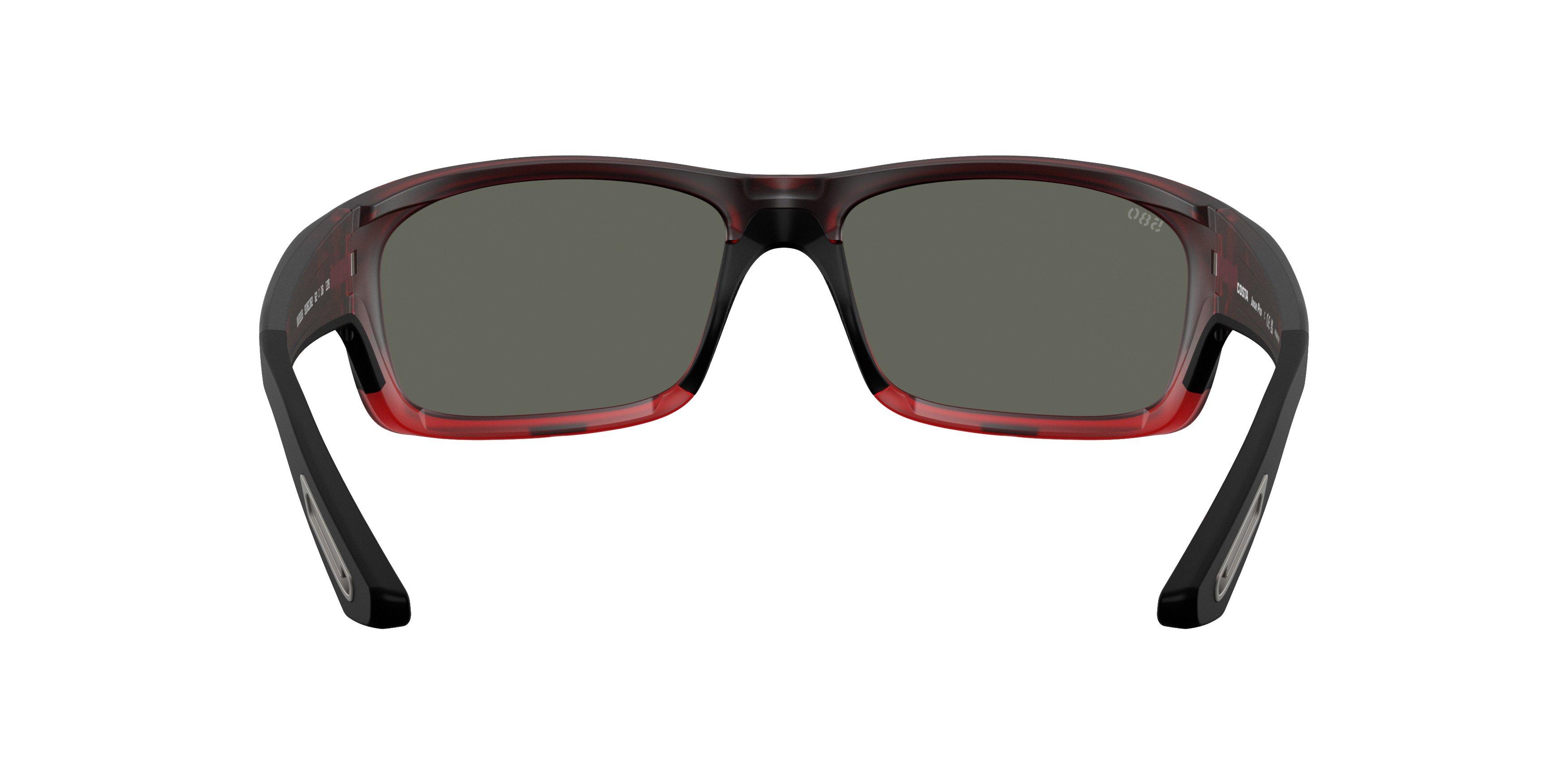 Costa Del Mar Jose Pro Grey 580G Polarized Sunglasses - Red Sky - RED/GREY Thumbnail View 3