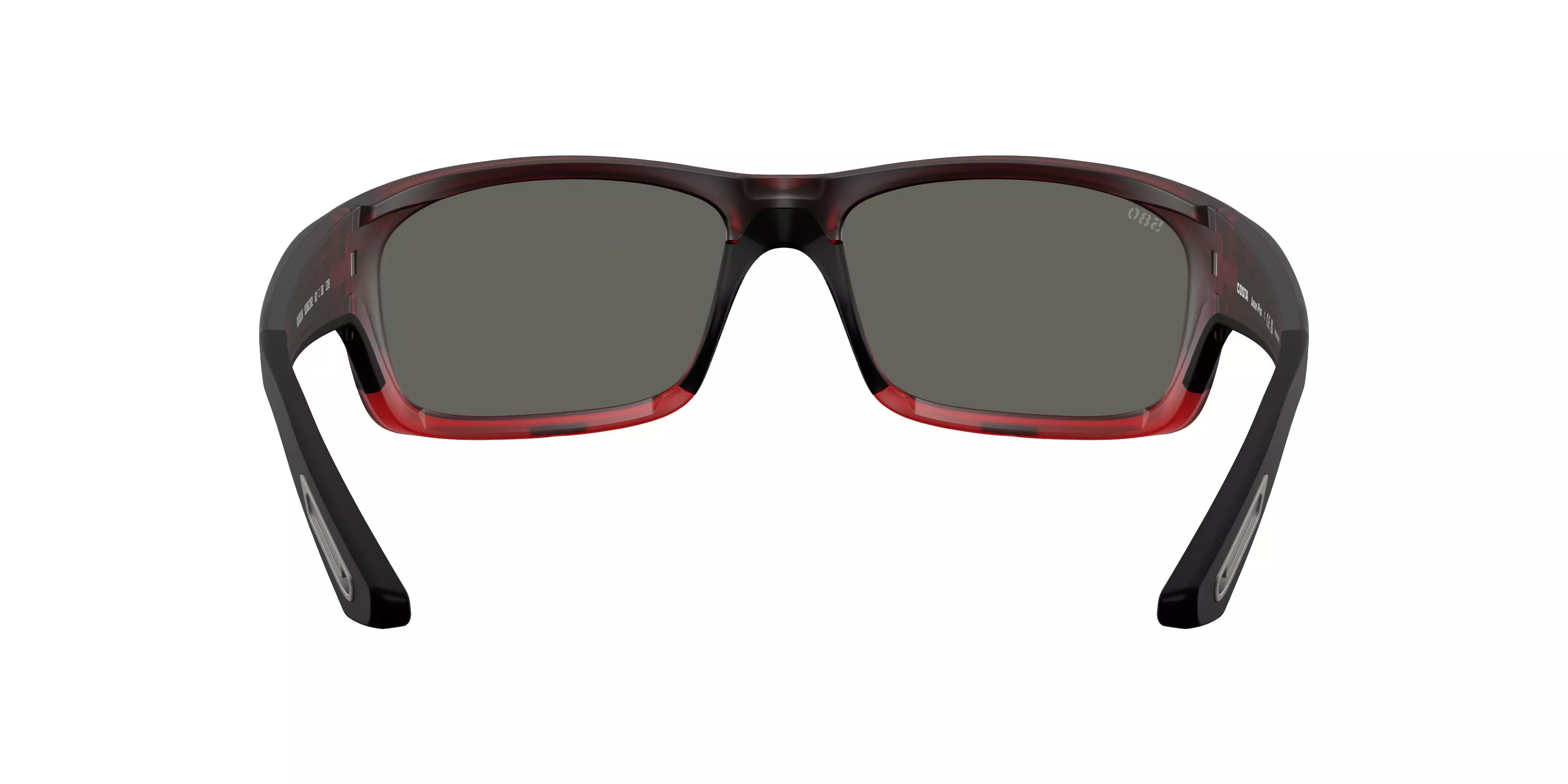 Costa Del Mar Jose Pro Grey 580G Polarized Sunglasses - Red Sky - RED/GREY
