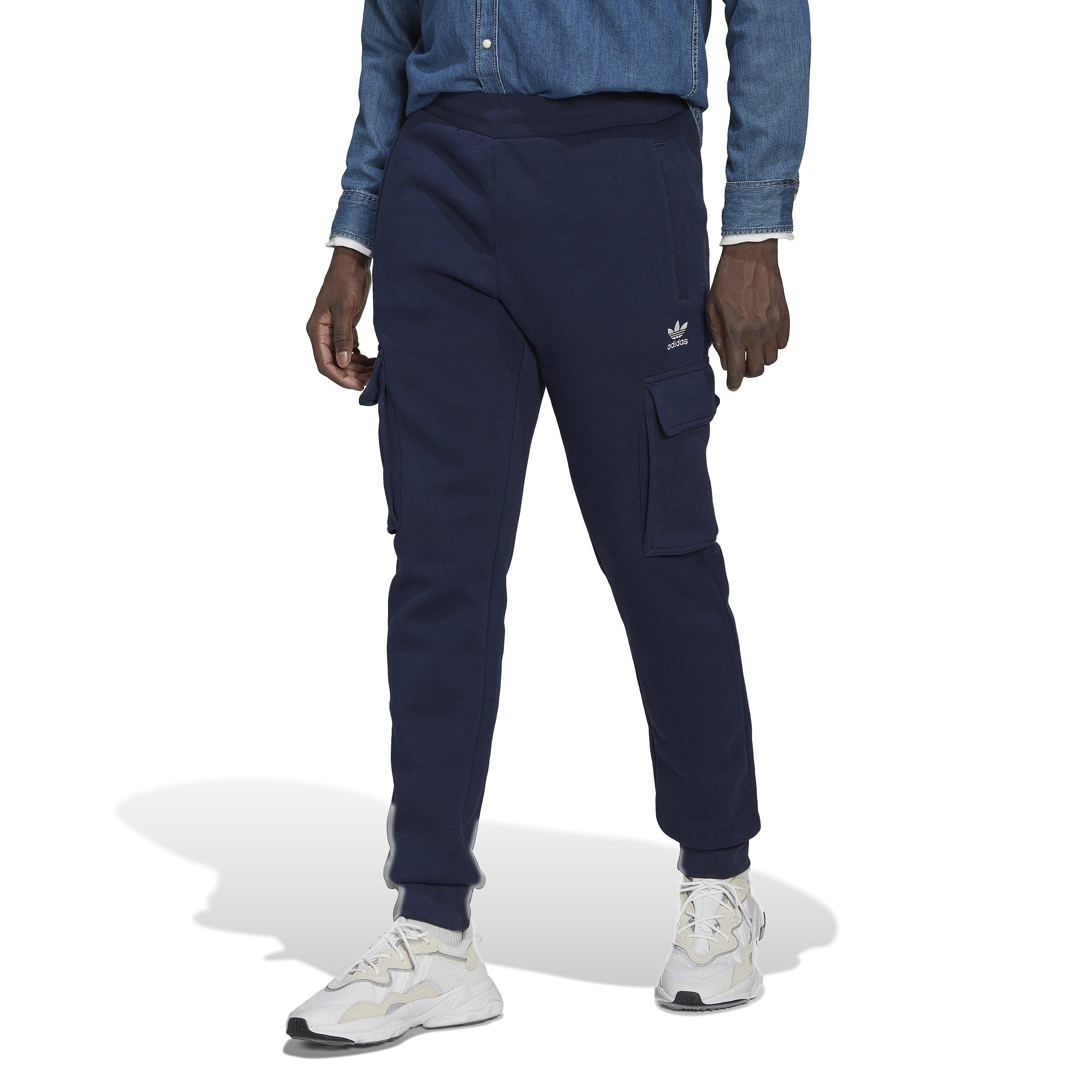 adidas Originals Men\'s Hibbett Adicolor Joggers City Gear | Trefoil - - Cargo Navy Essentials
