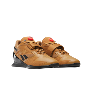 Reebok Legacy Lifter III "Court Brown/Core Black/Neon Cherry" Men's Weightlifting Shoe