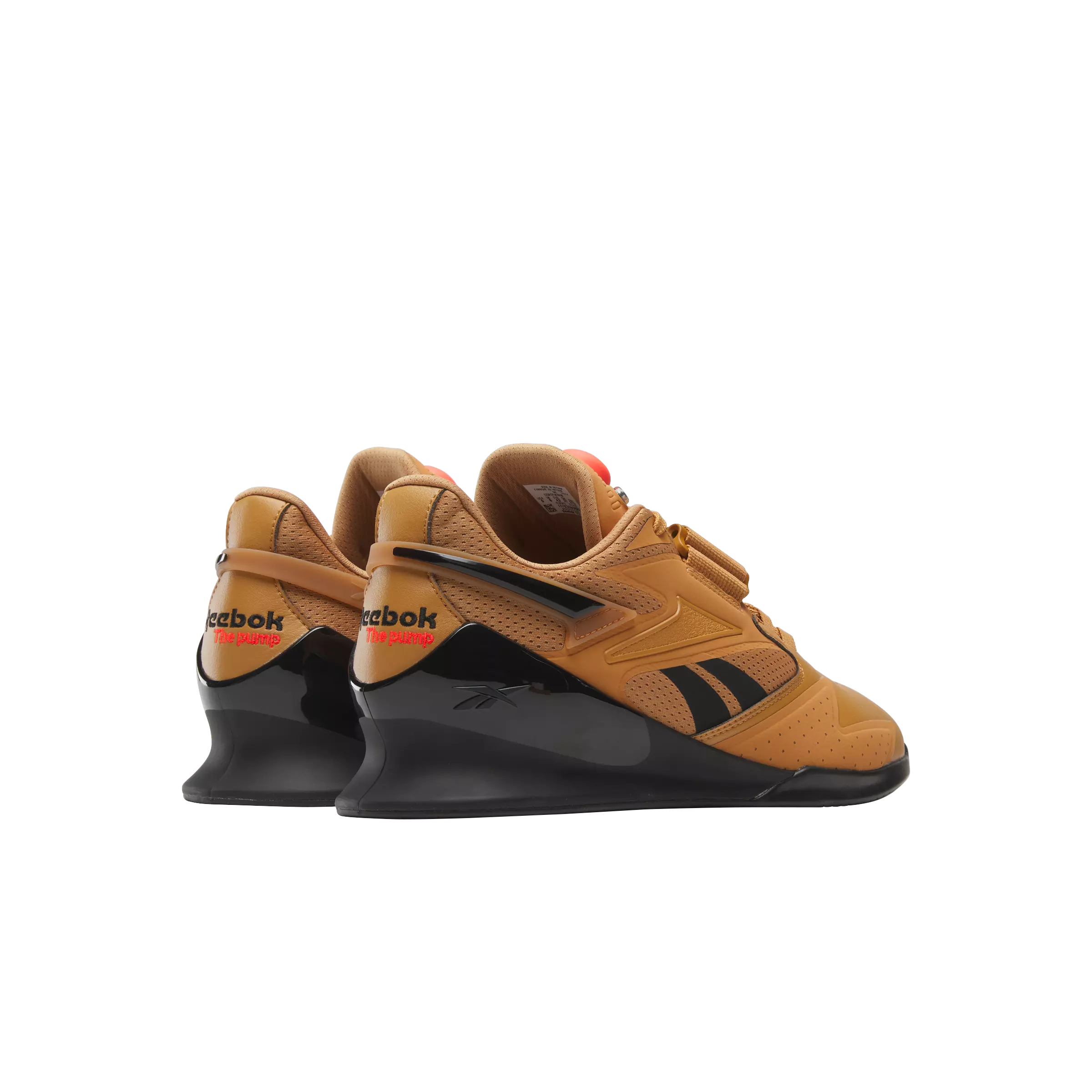 Reebok Legacy Lifter III "Court Brown/Core Black/Neon Cherry" Men's Weightlifting Shoe - BROWN/BLACK/CHERRY