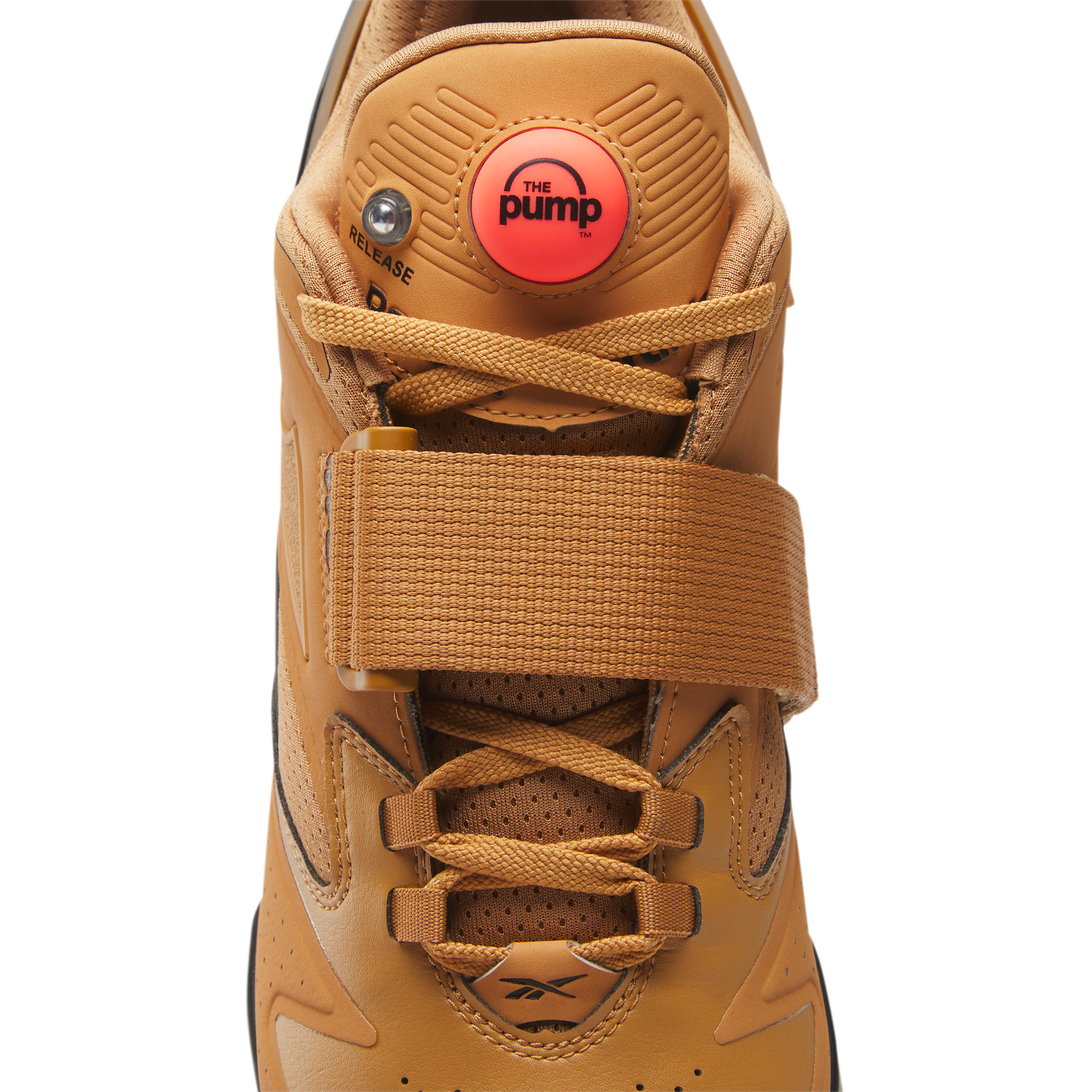 Reebok Legacy Lifter III "Court Brown/Core Black/Neon Cherry" Men's Weightlifting Shoe - BROWN/BLACK/CHERRY Thumbnail View 6