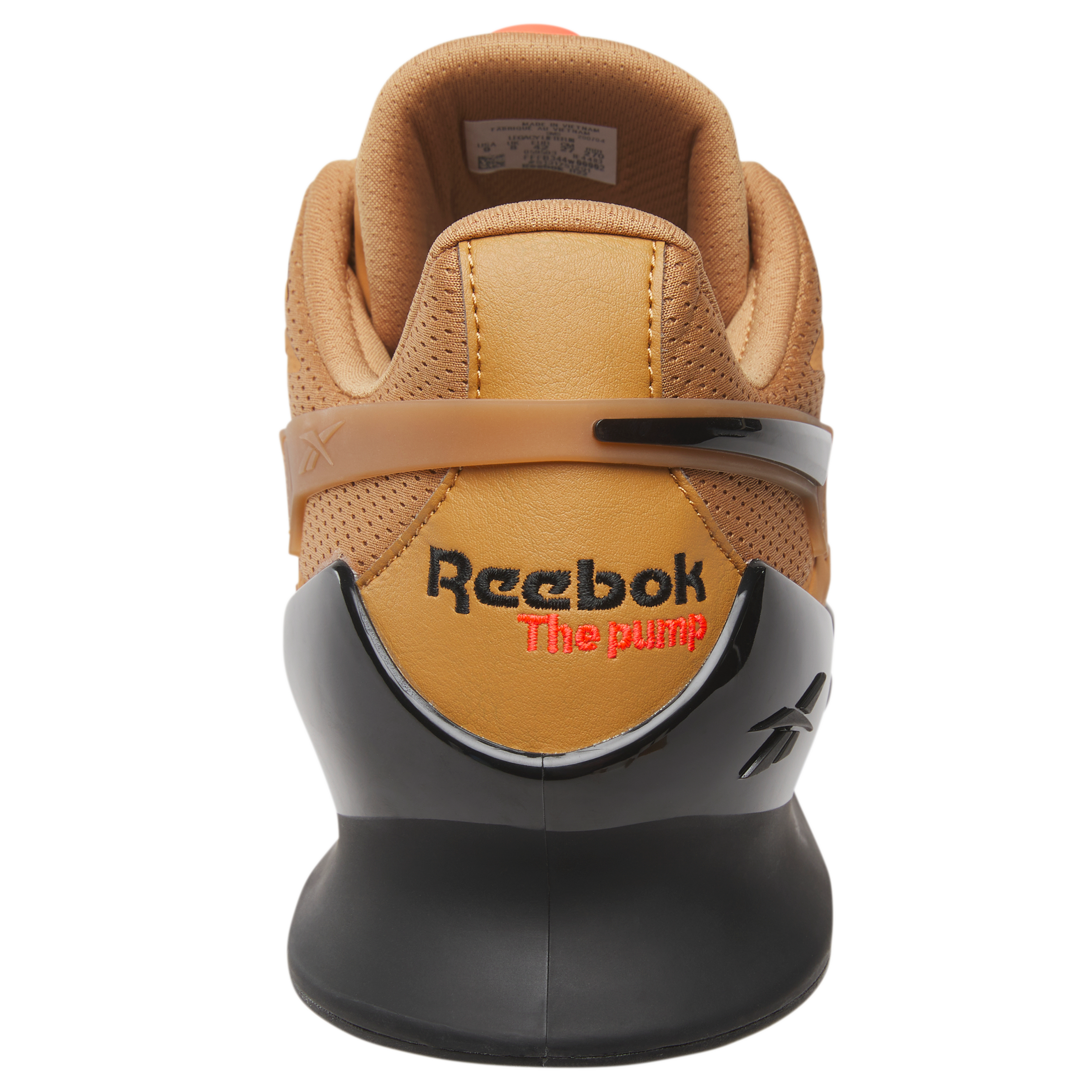 Reebok Legacy Lifter III "Court Brown/Core Black/Neon Cherry" Men's Weightlifting Shoe - BROWN/BLACK/CHERRY Thumbnail View 7