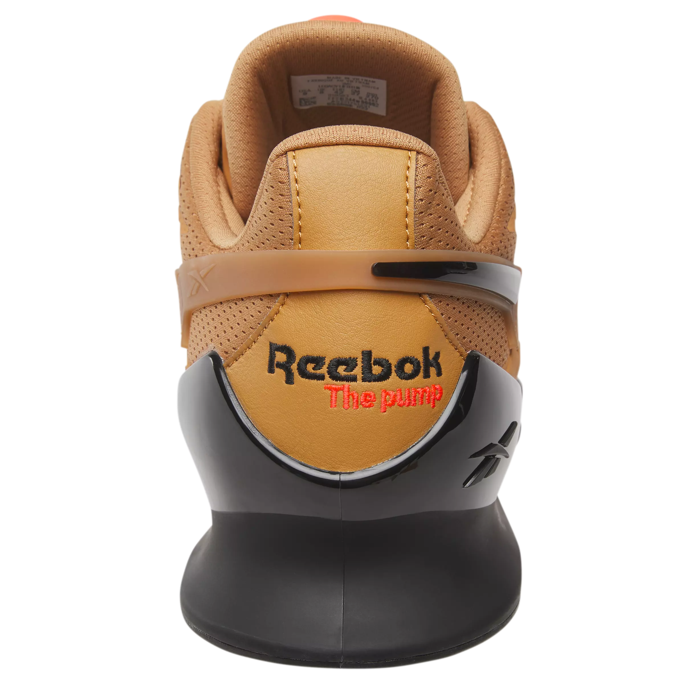 Reebok Legacy Lifter III "Court Brown/Core Black/Neon Cherry" Men's Weightlifting Shoe - BROWN/BLACK/CHERRY