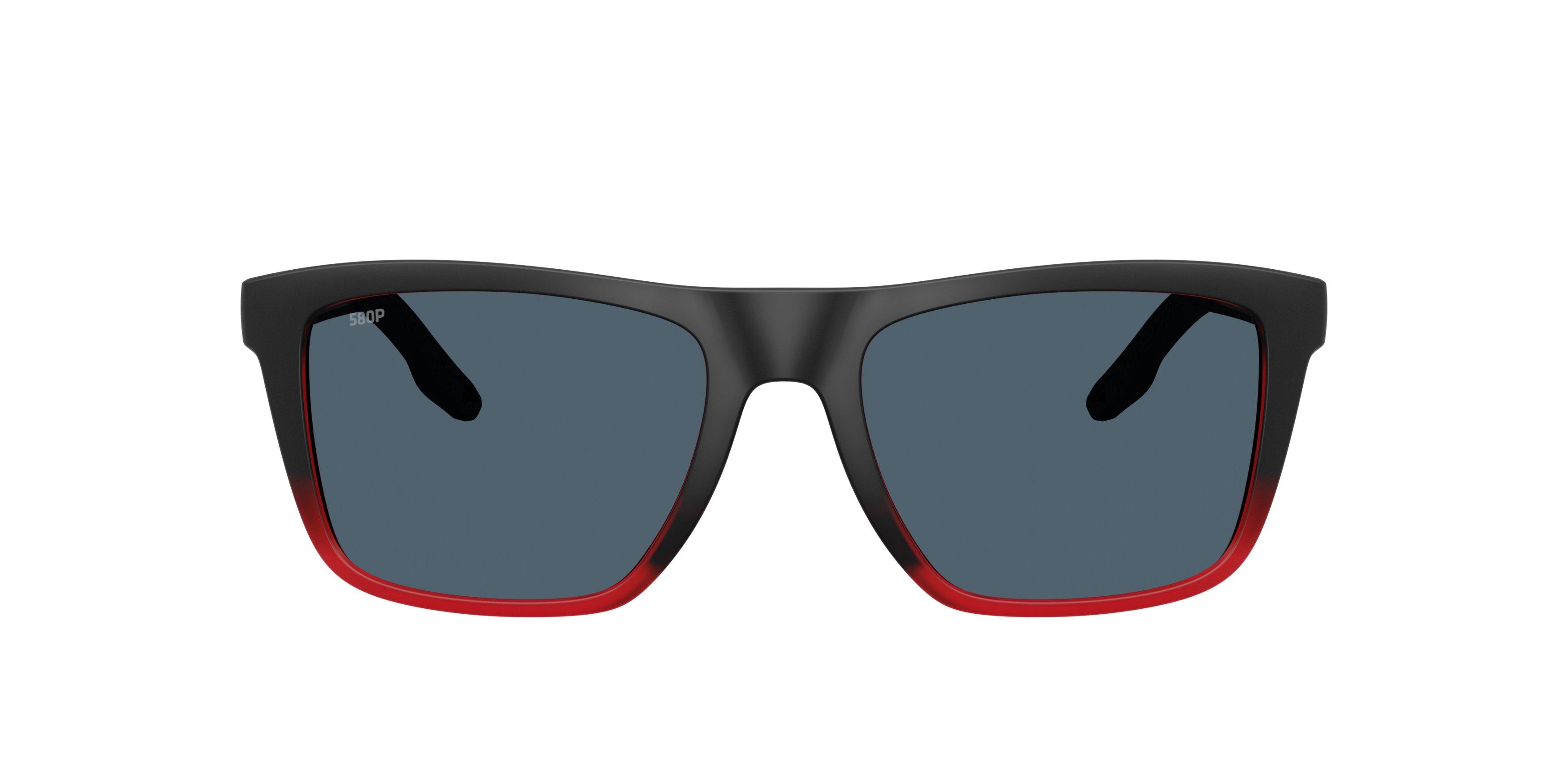 Costa Del Mar Mainsail Grey 580P Polarized Sunglasses - Red Sky - RED/GREY Thumbnail View 2