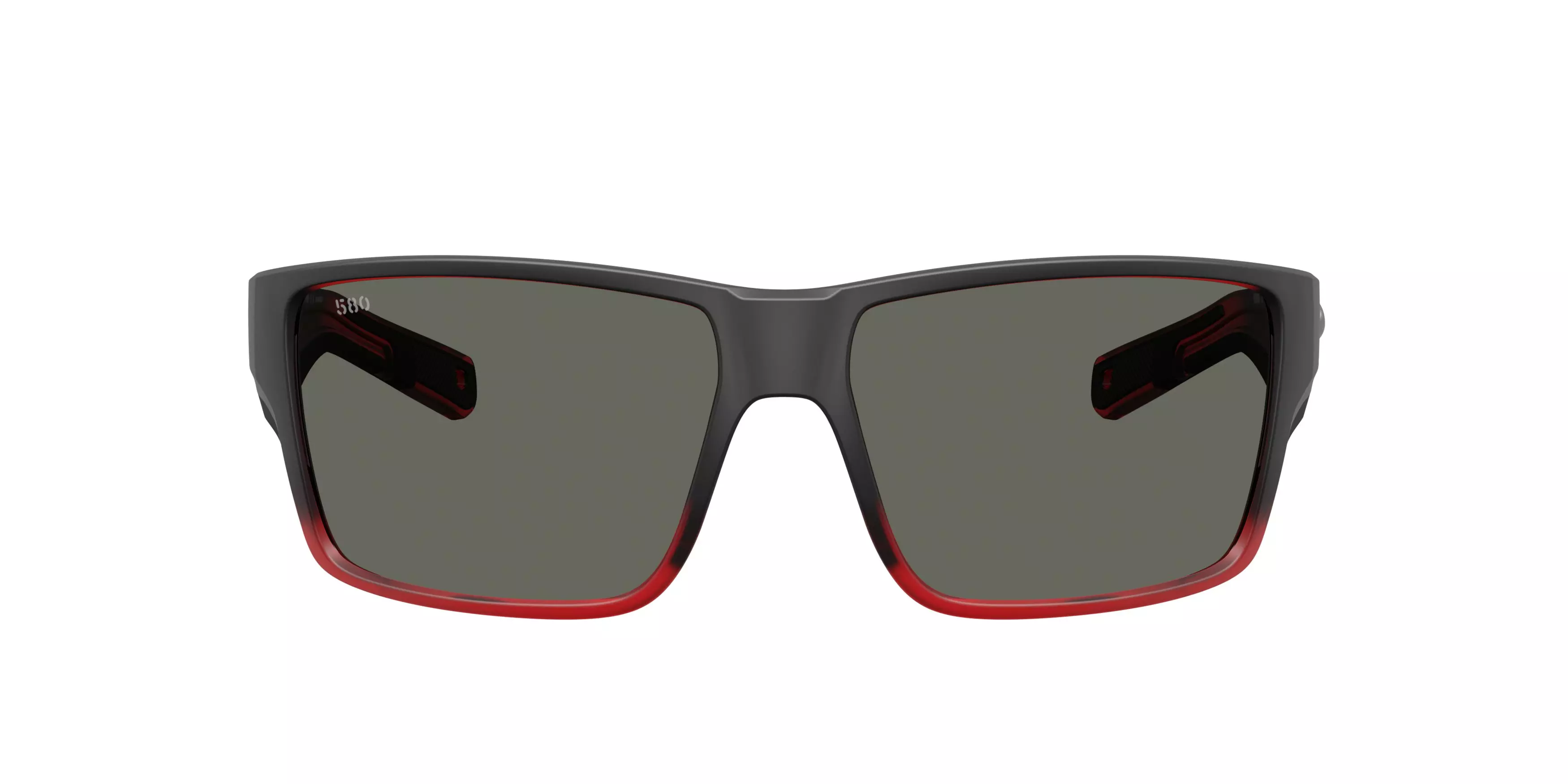 Costa Del Mar Reefton Pro Grey 580G Polarized Sunglasses - Red Sky - RED/GREY