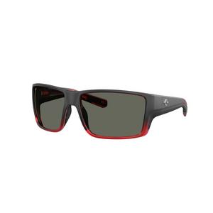 Costa Del Mar Reefton Pro Grey 580G Polarized Sunglasses - Red Sky