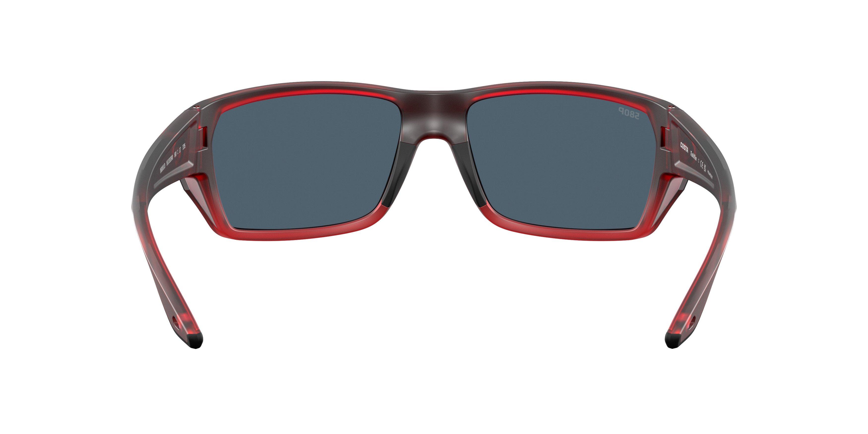 Costa Del Mar Tailfin Grey 580P Polarized Sunglasses - Red Sky - RED/GREY Thumbnail View 3
