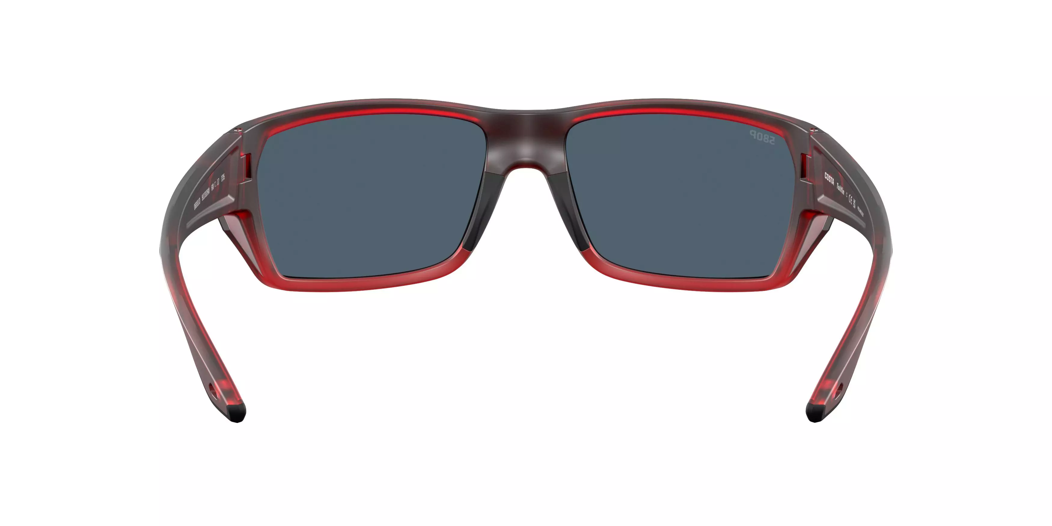 Costa Del Mar Tailfin Grey 580P Polarized Sunglasses - Red Sky - RED/GREY