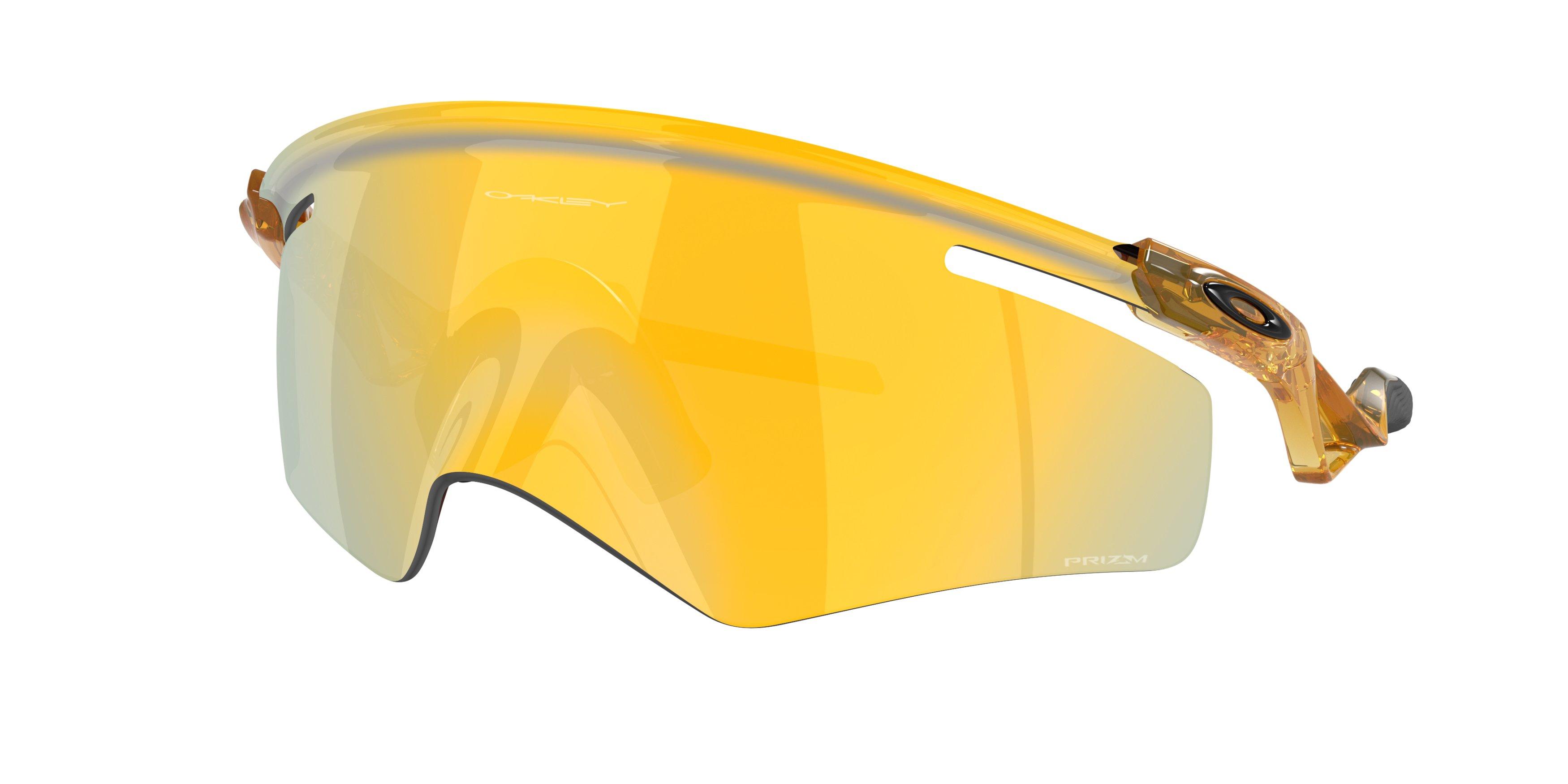 Oakley Qntm Kato Prizm 24K Sunglasses - Trans Lt Curry - BROWN/GOLD Thumbnail View 1
