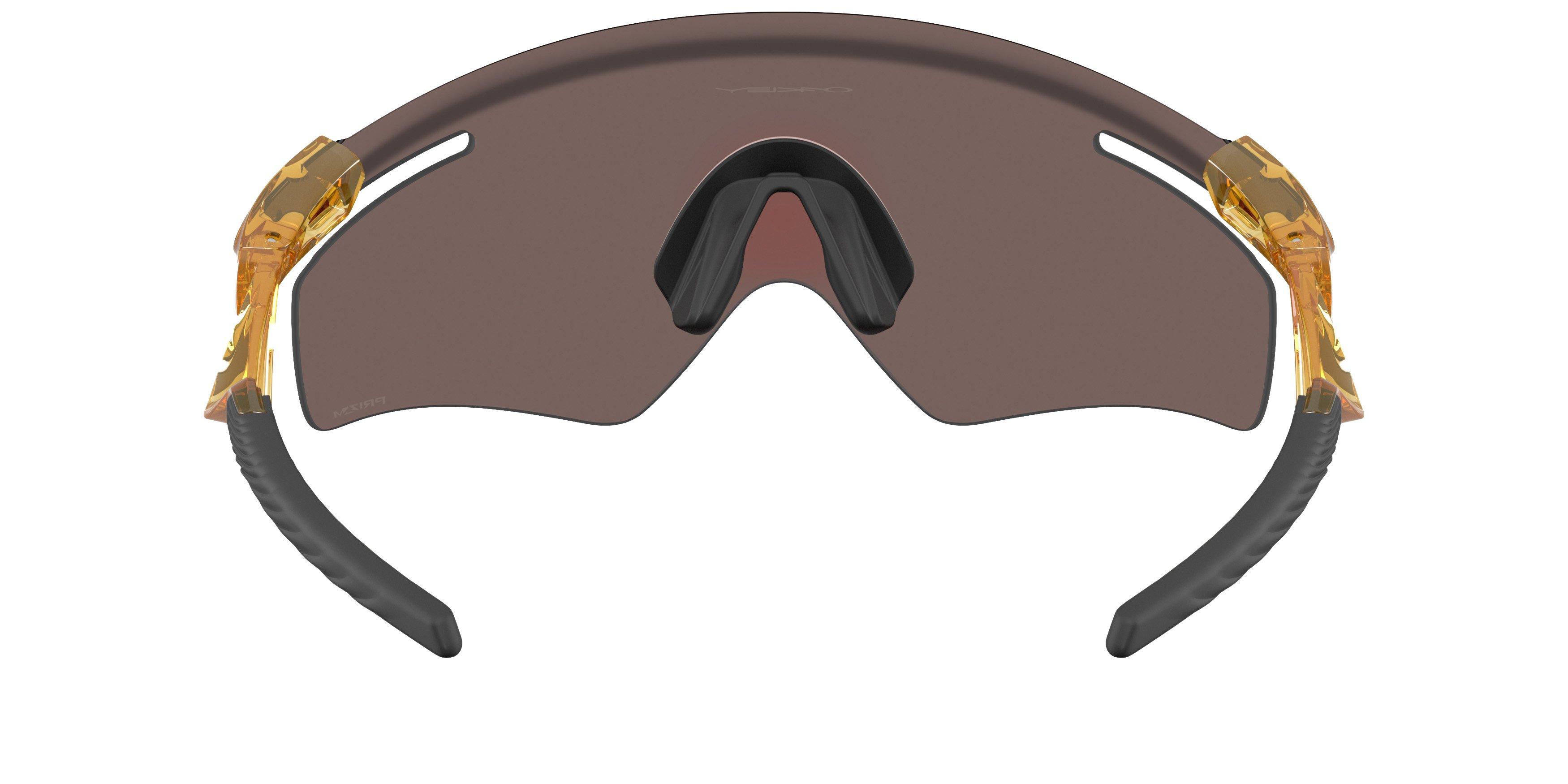 Oakley Qntm Kato Prizm 24K Sunglasses - Trans Lt Curry - BROWN/GOLD Thumbnail View 3