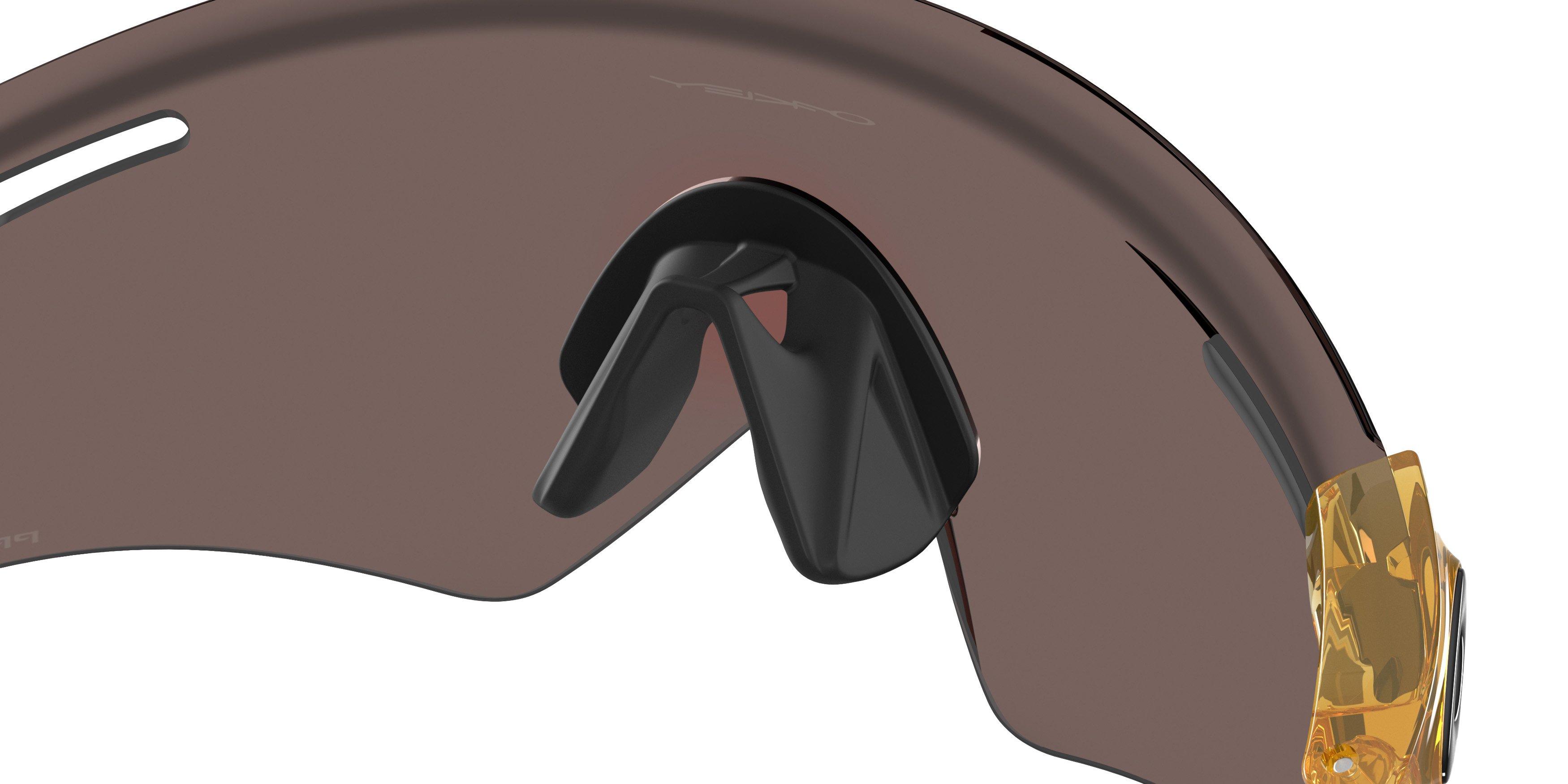 Oakley Qntm Kato Prizm 24K Sunglasses - Trans Lt Curry - BROWN/GOLD Thumbnail View 6