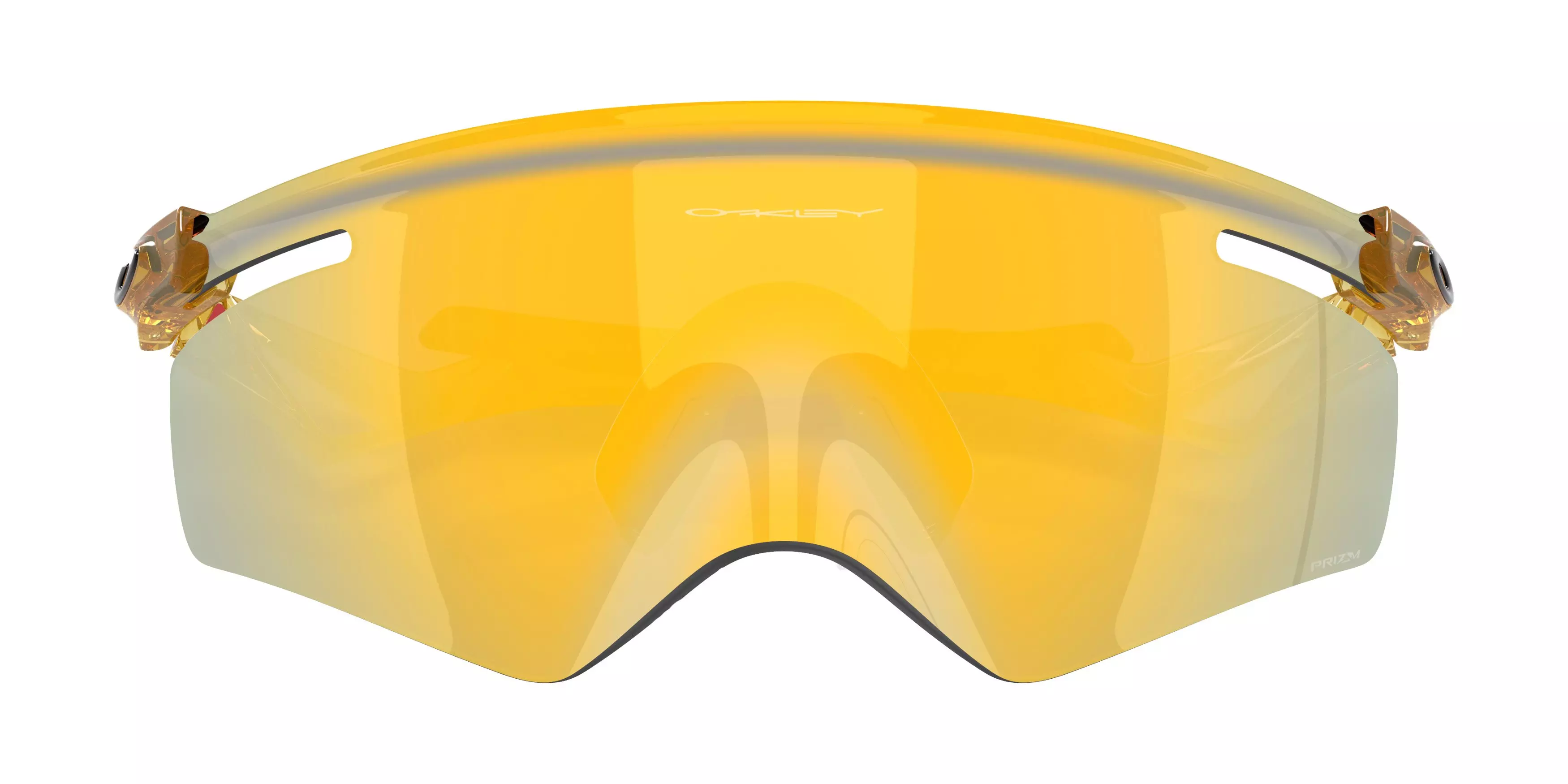 Oakley Qntm Kato Prizm 24K Sunglasses - Trans Lt Curry - BROWN/GOLD