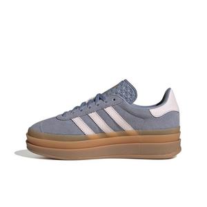 adidas Originals Gazelle Bold "Silver Violet/Almost Pink/Gum 1" Grade School Girls' Shoe