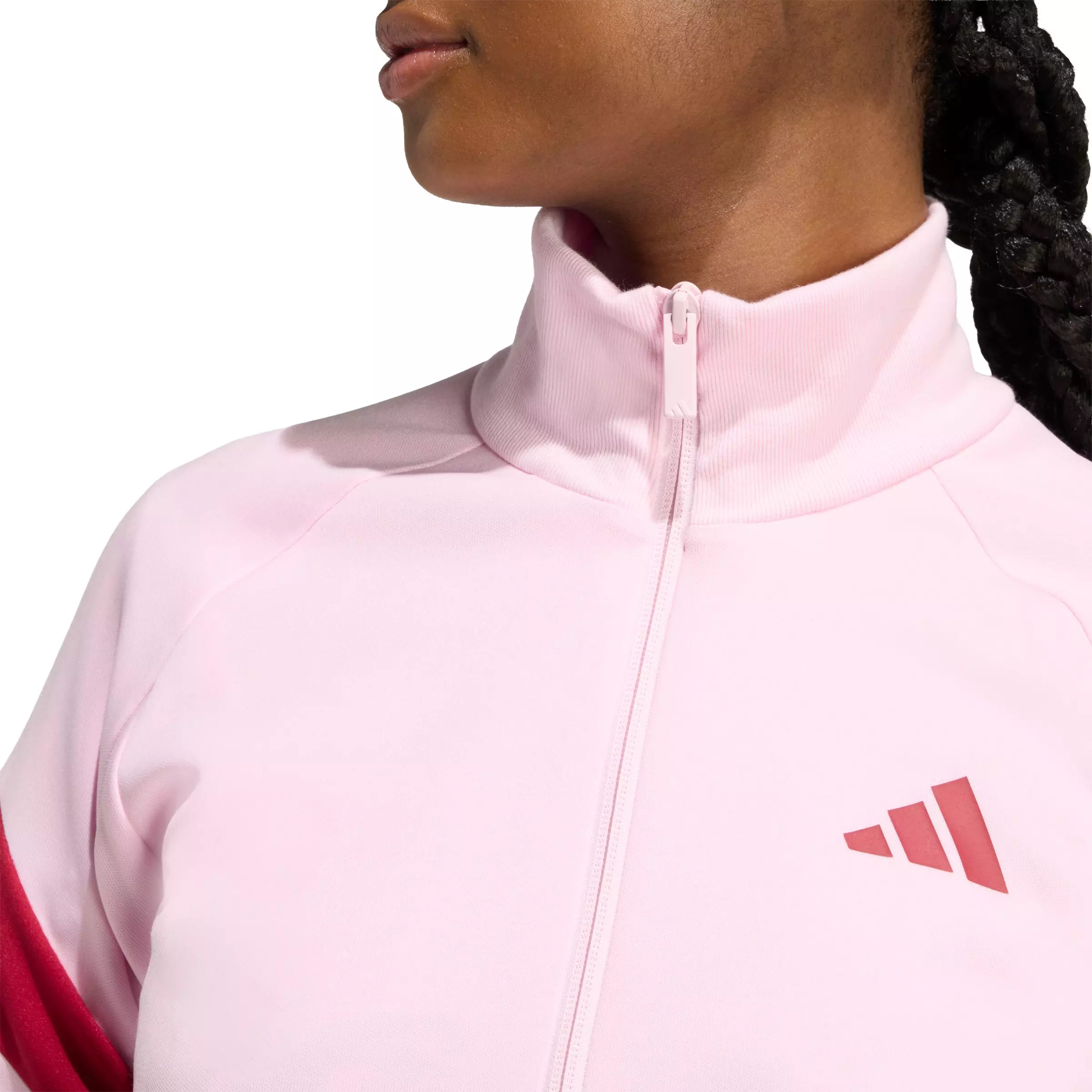 adidas Women's House Of Tiro Nations Pack Track Jacket - Light Pink - LIGHT PINK
