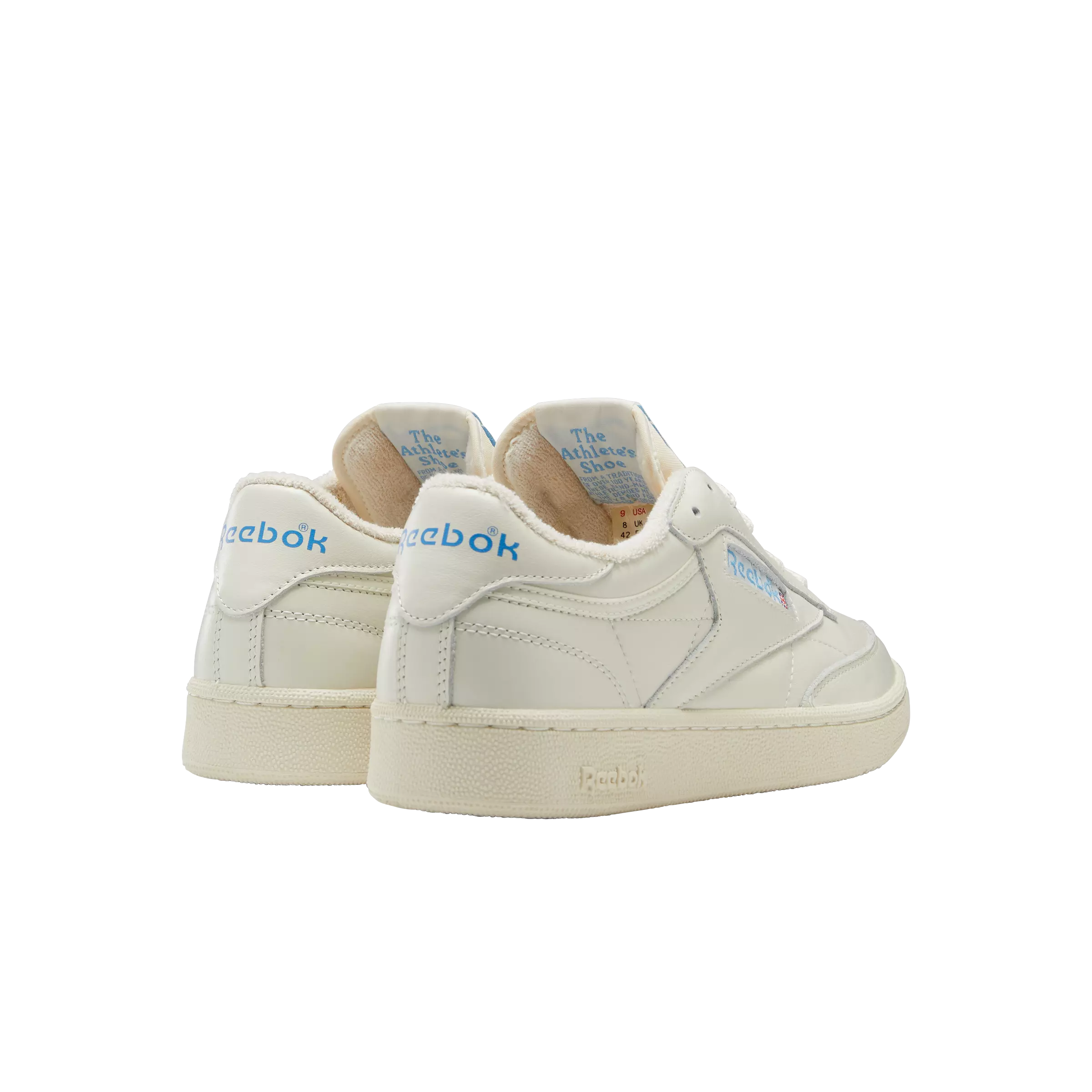 Reebok Club C 85 Vintage "Chalk/Alabaster/Essential Blue" Unisex Shoe - CHALK/ALABASTER/BLUE