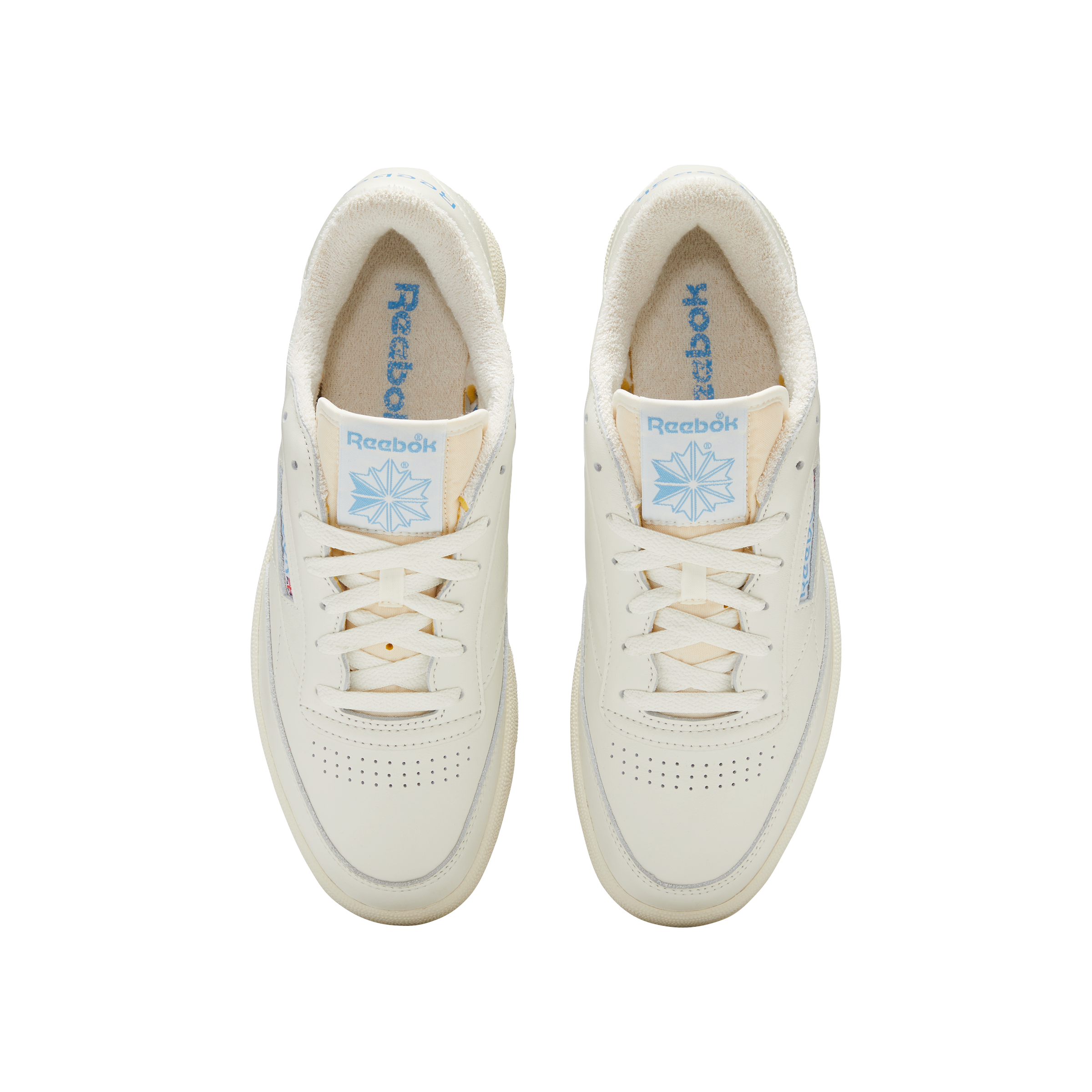 Reebok Club C 85 Vintage "Chalk/Alabaster/Essential Blue" Unisex Shoe - CHALK/ALABASTER/BLUE Thumbnail View 5