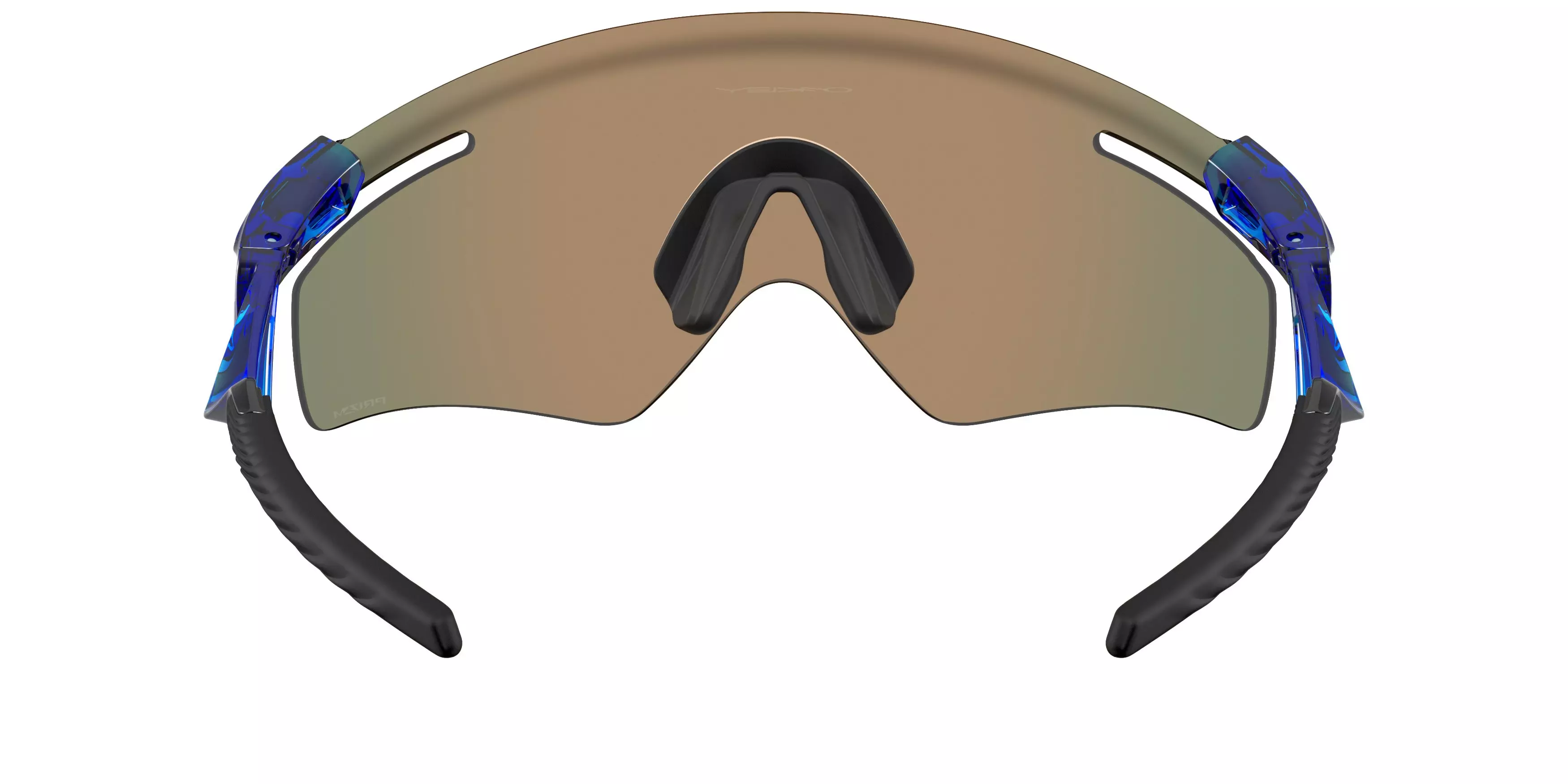 Oakley Qntm Kato Prizm Ruby Sunglasses - Crystal Blue - BLUE/RED