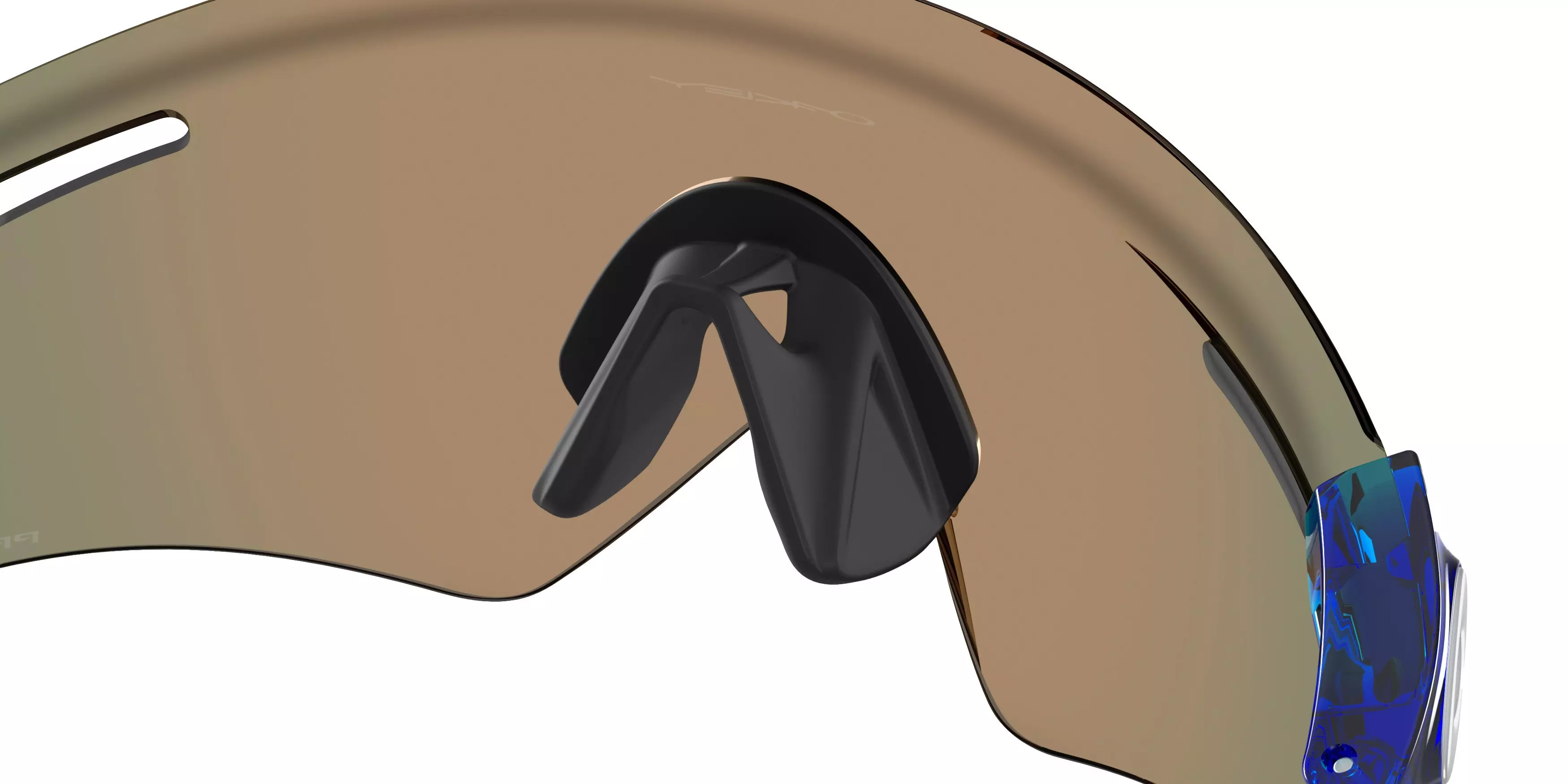 Oakley Qntm Kato Prizm Ruby Sunglasses - Crystal Blue - BLUE/RED