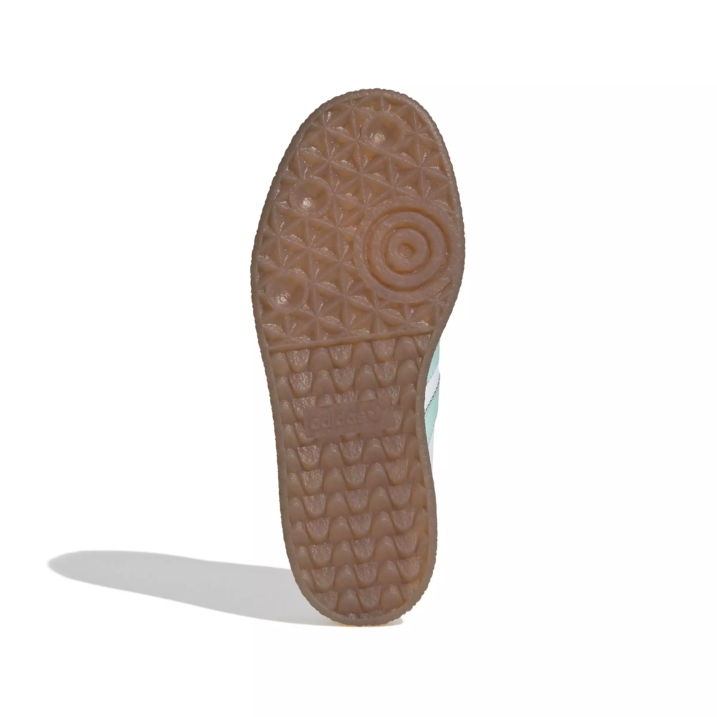 adidas Originals Sambae "Ftwr White/Clear Mint/Gold Metallic" Grade School Girls' Shoe - WHITE/MINT/GOLD