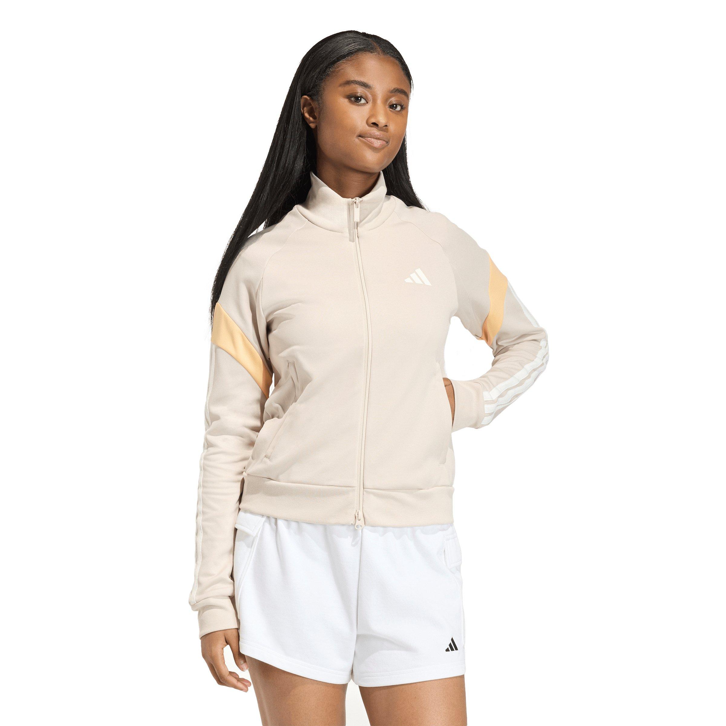 adidas Women's House Of Tiro Nations Pack Track Jacket - Beige - BEIGE Thumbnail View 1