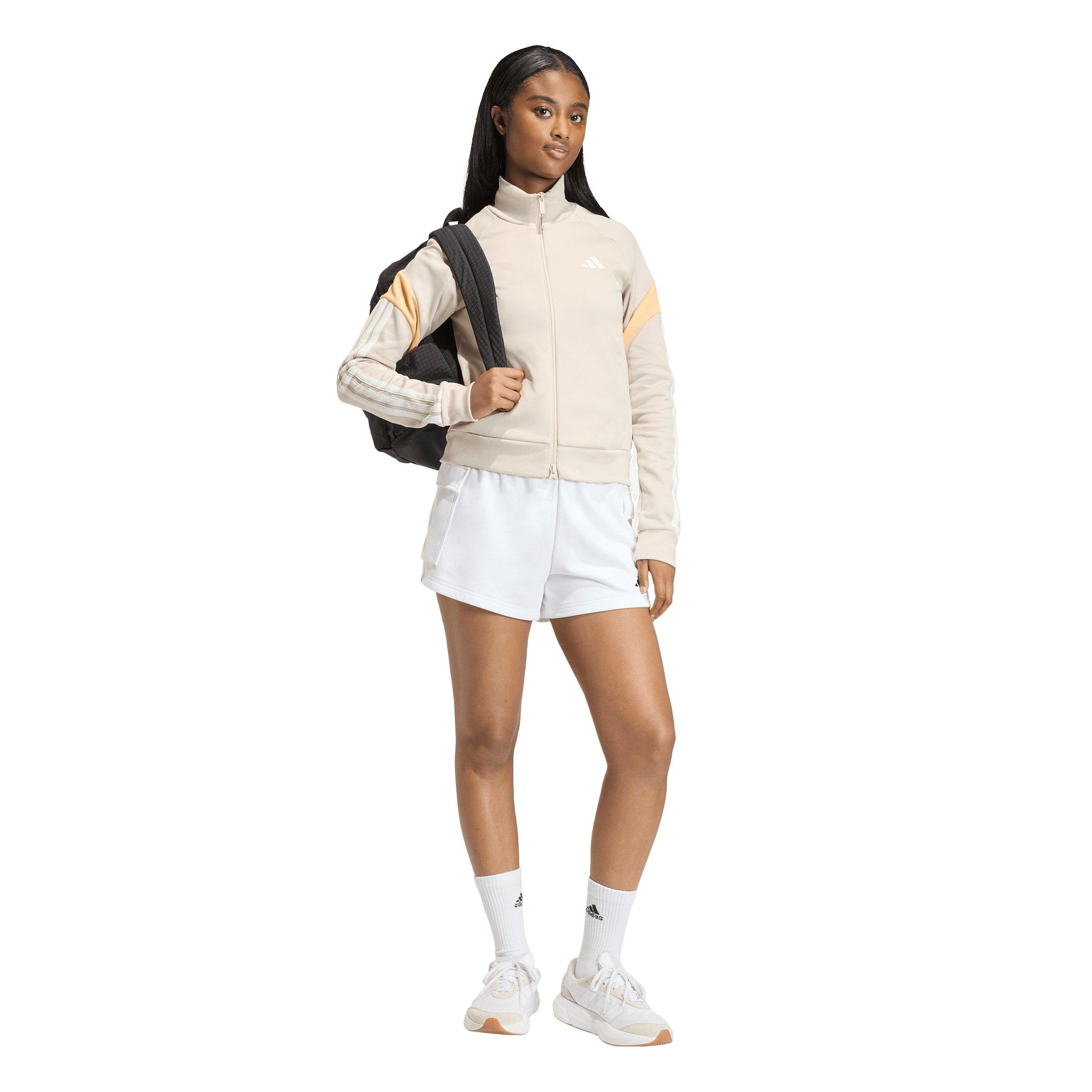 adidas Women's House Of Tiro Nations Pack Track Jacket - Beige - BEIGE Thumbnail View 5